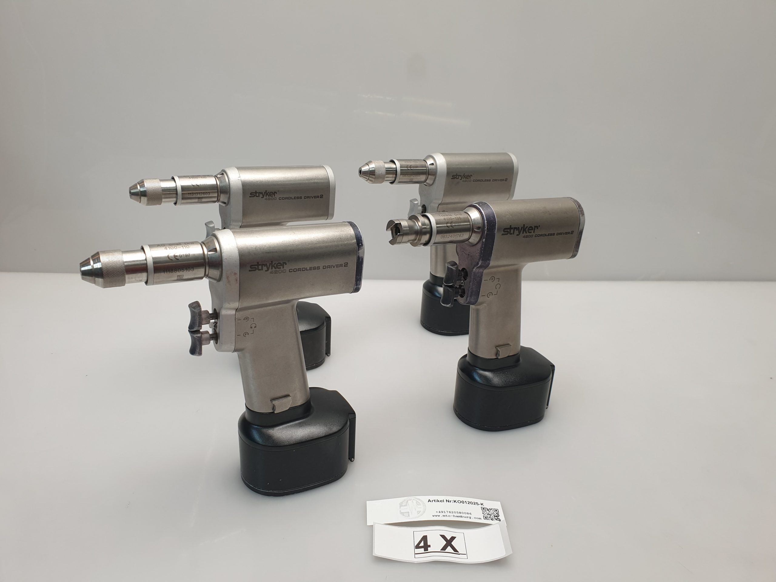 Stryker 4200 Cordless Driver + 4100-135 - + Akkugehäuse - – Bild 5