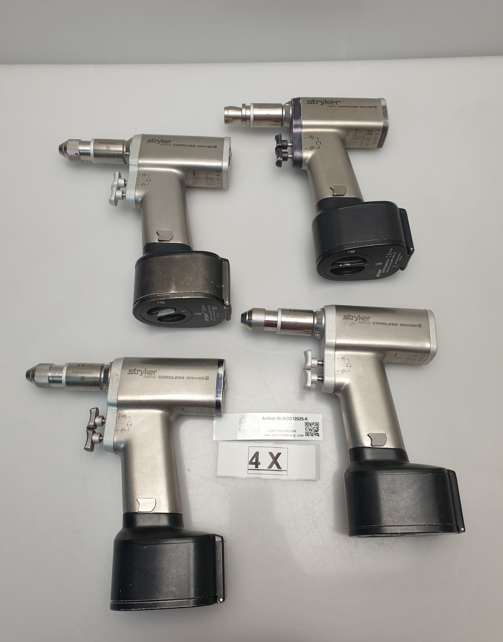 Stryker 4200 Cordless Driver + 4100-135 - + Akkugehäuse - – Bild 8