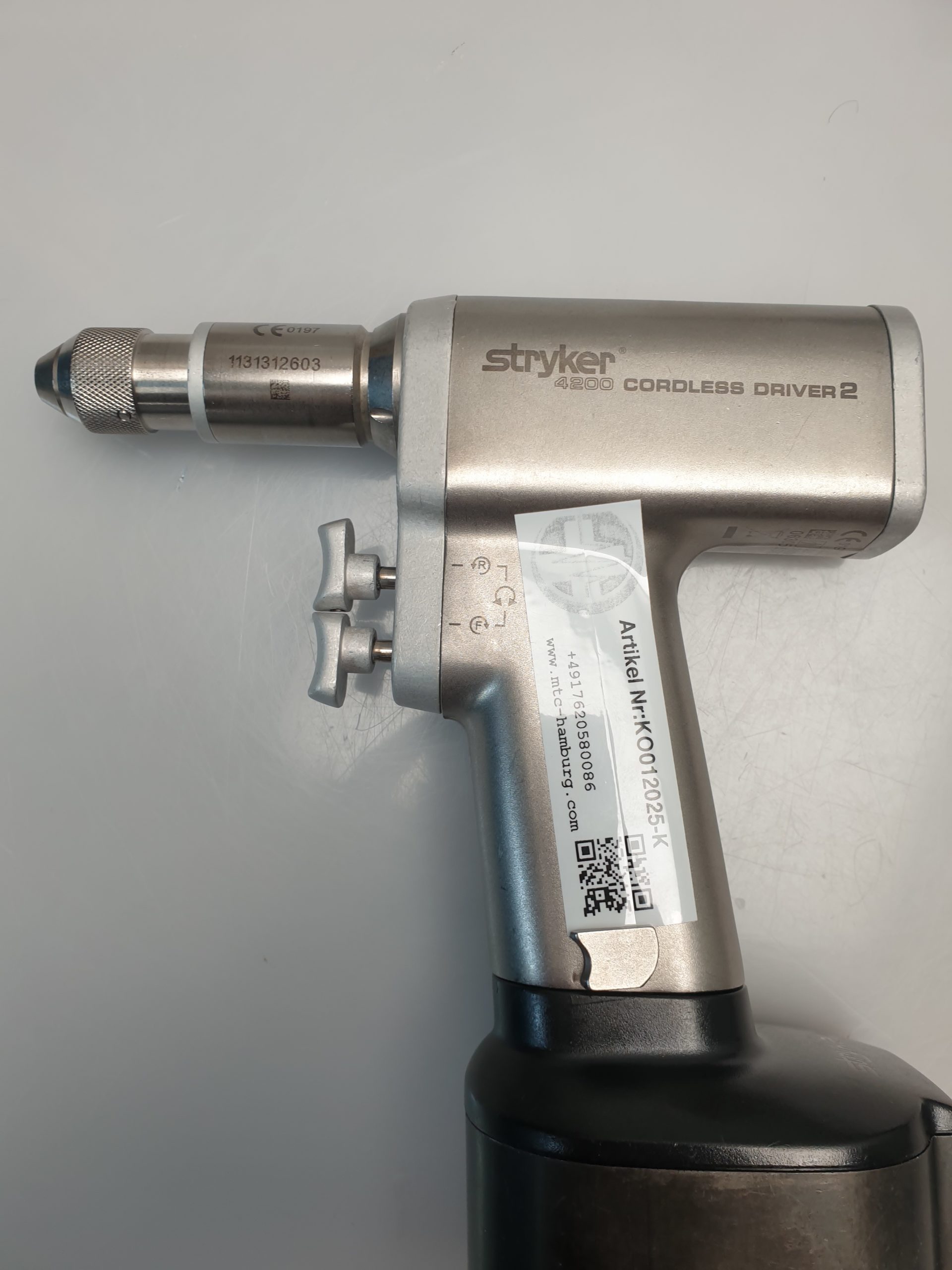 Stryker 4200 Cordless Driver + 4100-135 - + Akkugehäuse - – Bild 12