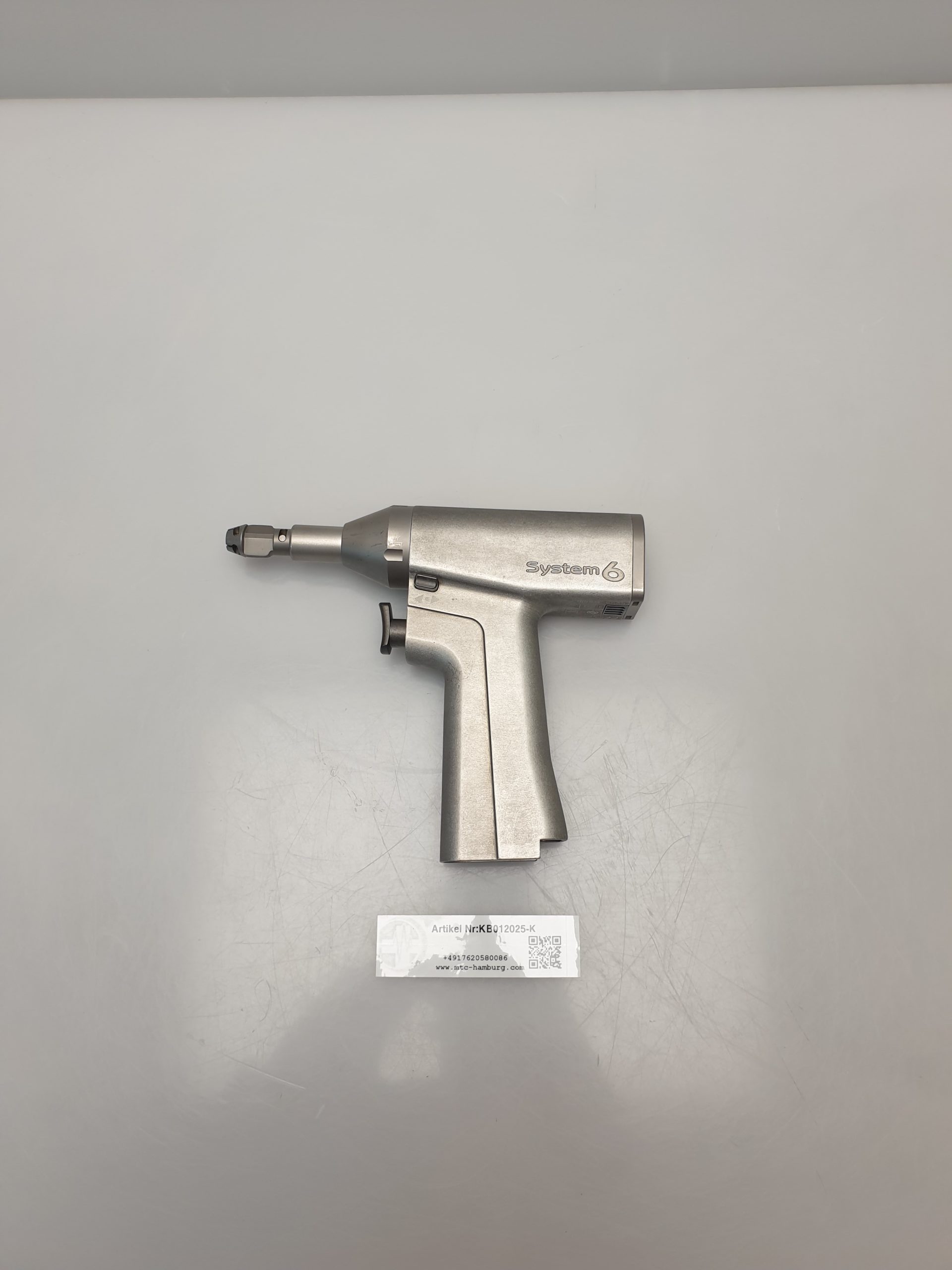 Stryker System 6 6206 Pendelsäge Akku-betriebene chirurgische Handstück – Bild 6