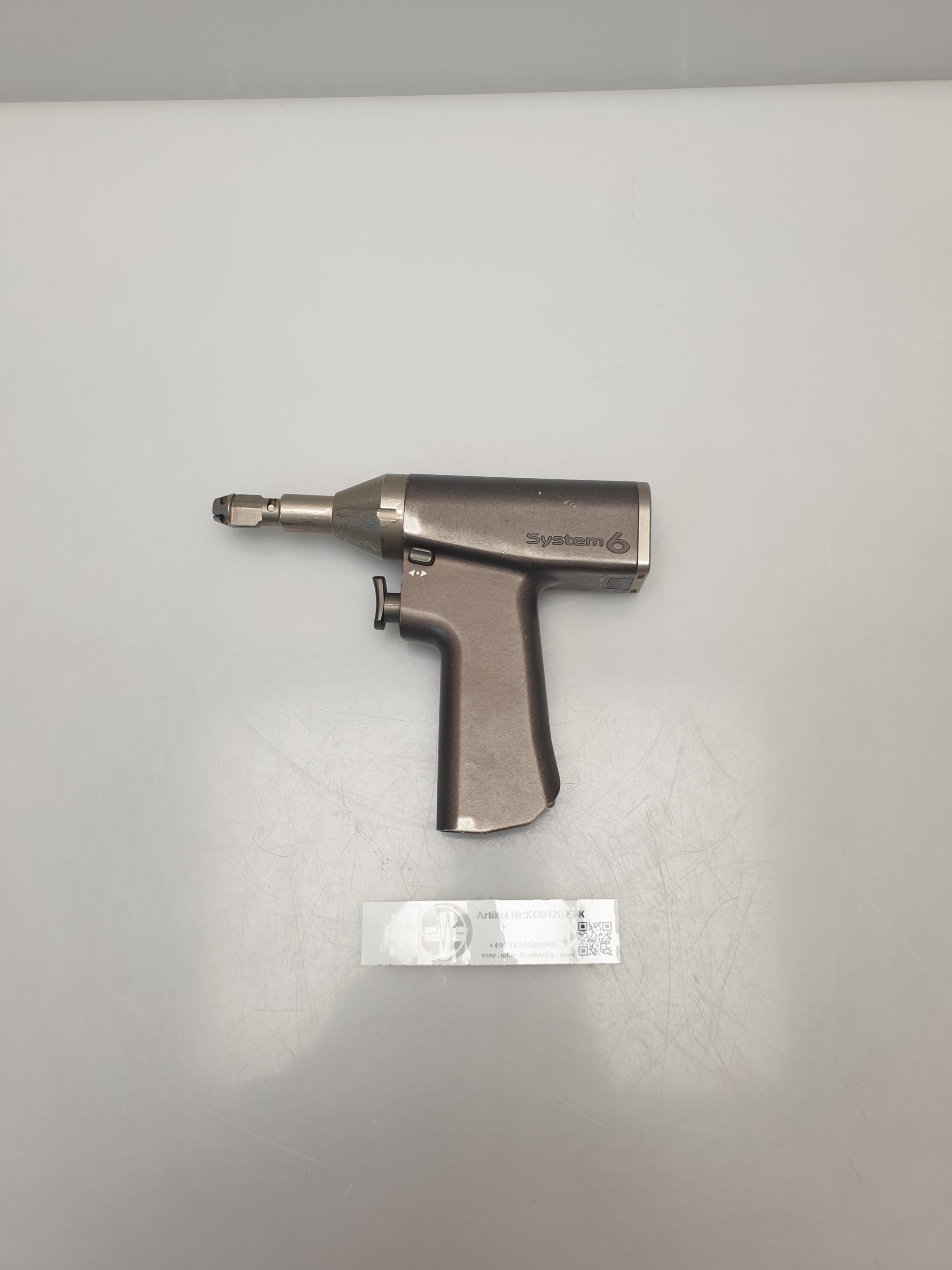 Stryker 6296 System 6 Pendelsäge Einzeltrigger Elektrisches Handstück – Bild 4