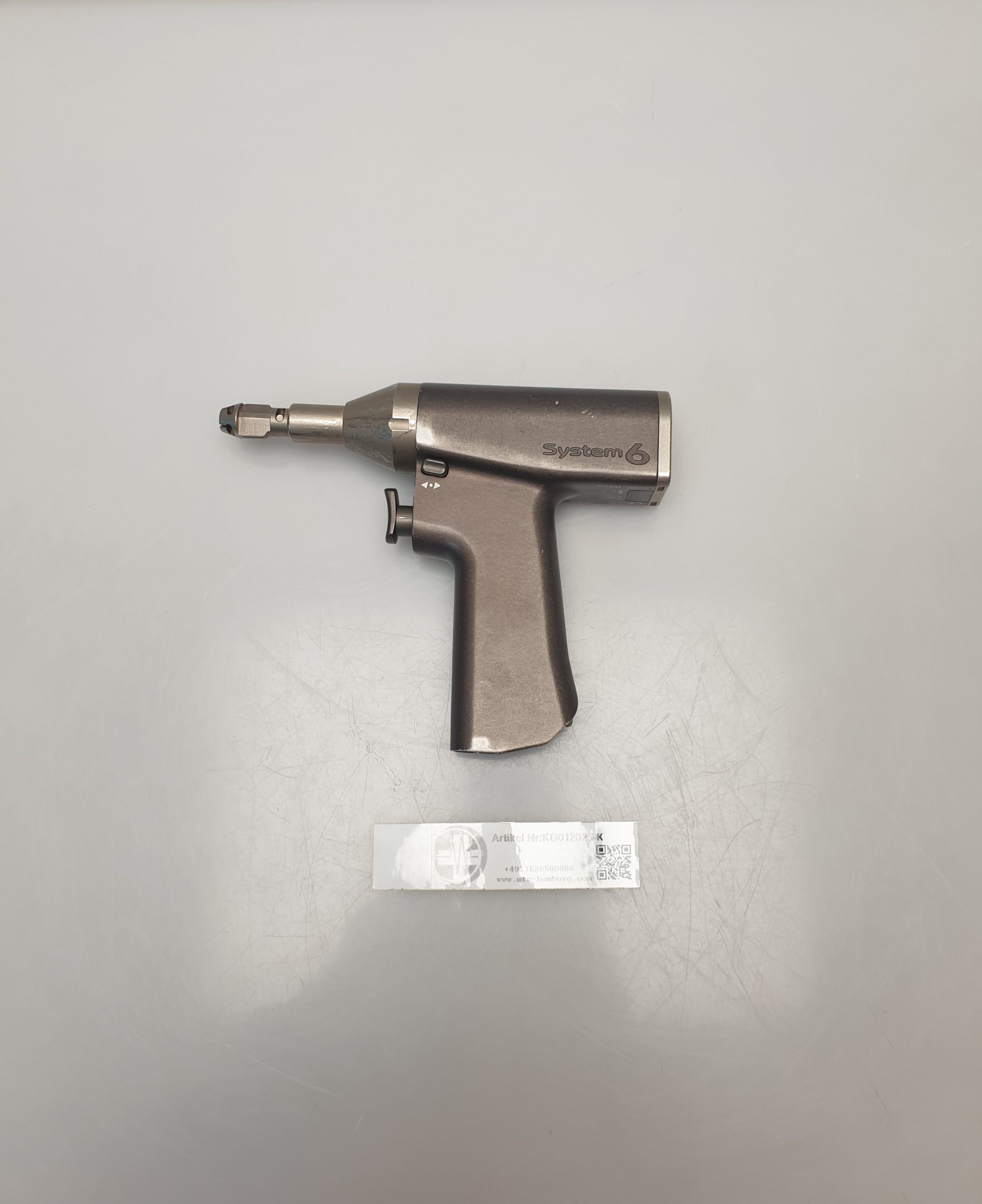 Stryker 6296 System 6 Pendelsäge Einzeltrigger Elektrisches Handstück – Bild 6