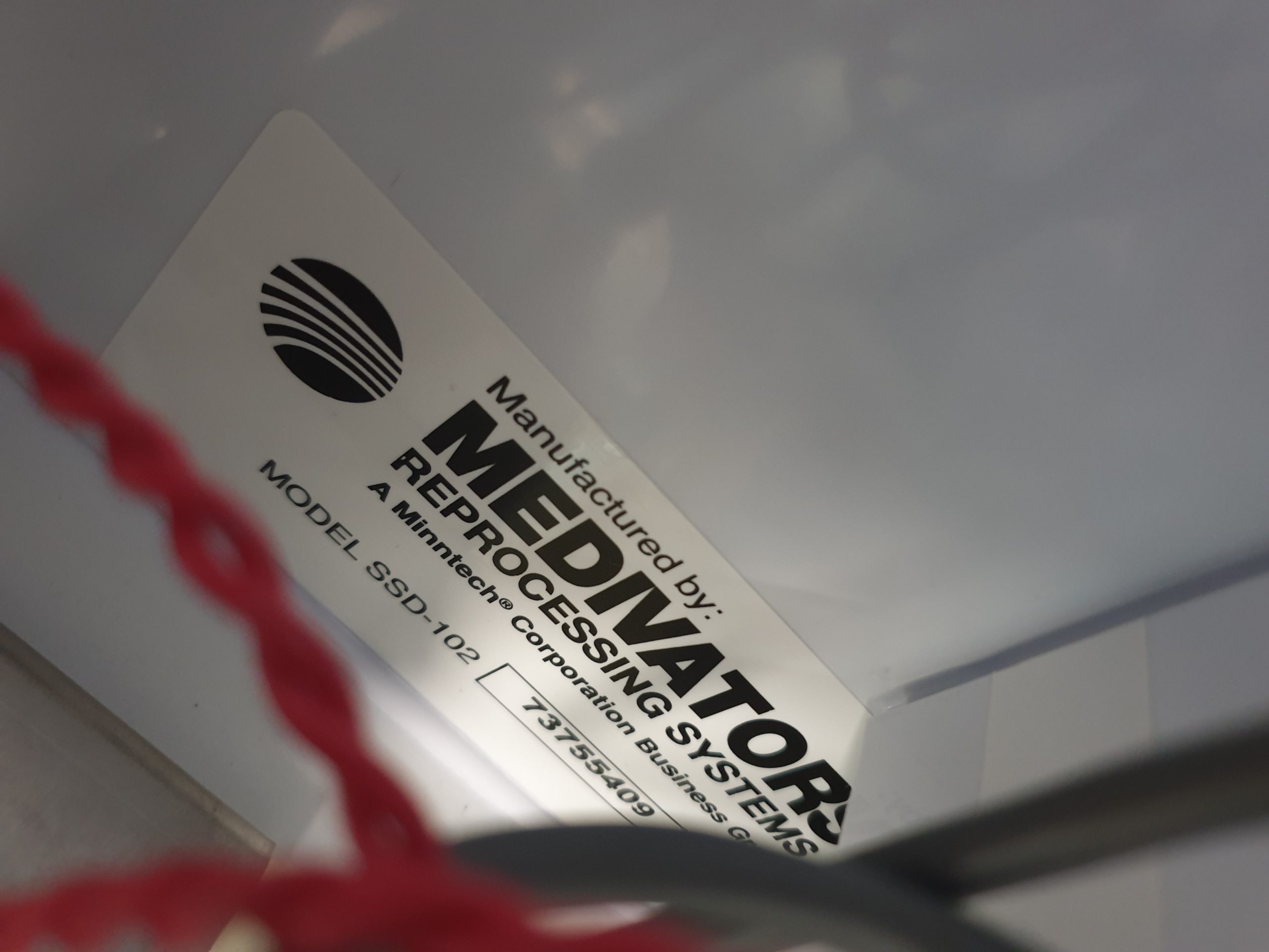 MEDIVATORS SSD-102 - SSD102 Washer Disinfector Desinfektor – Bild 21