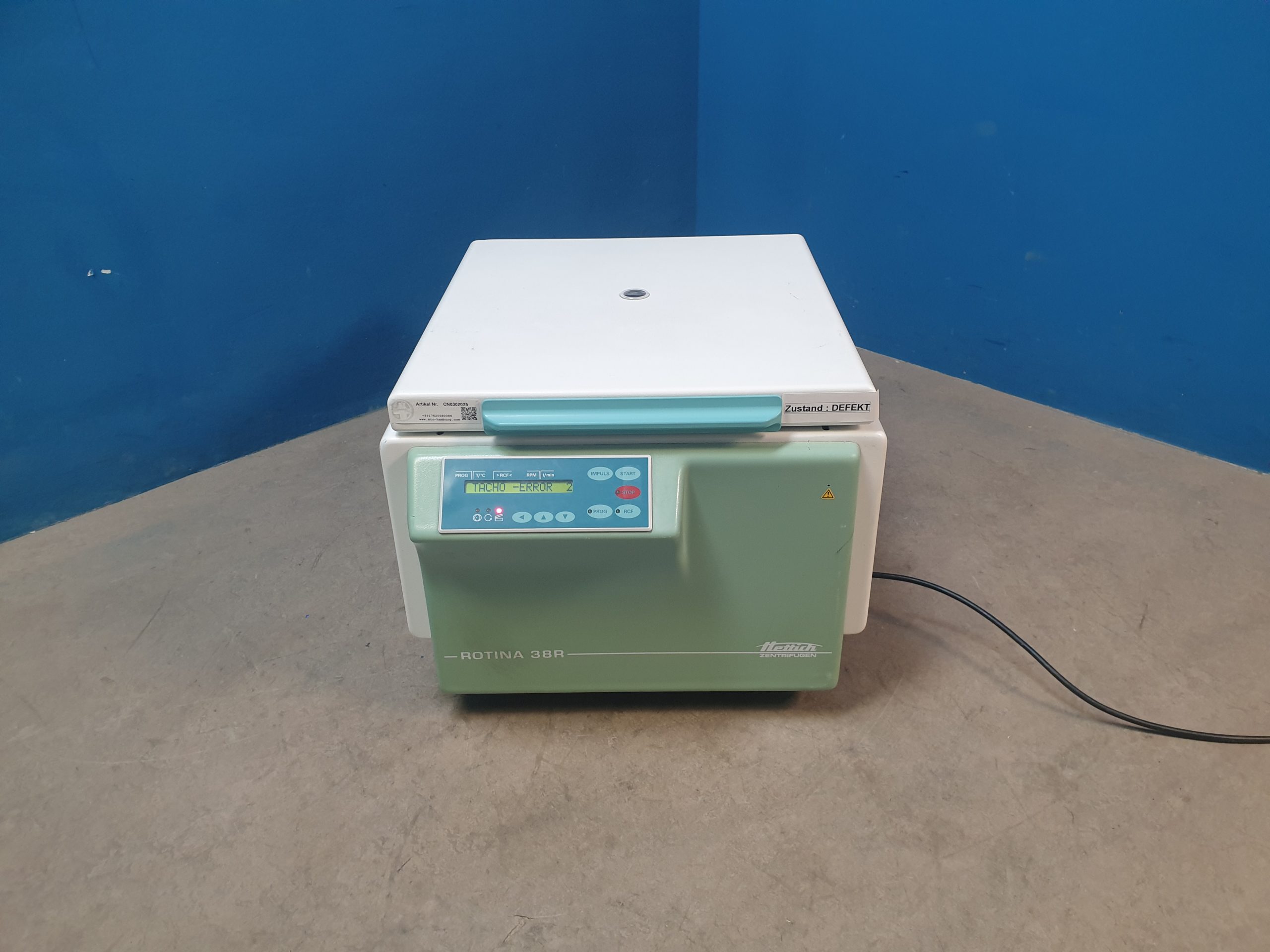 Hettich Rotina 38 Zentrifuge - Ohne Rotor – Bild 3