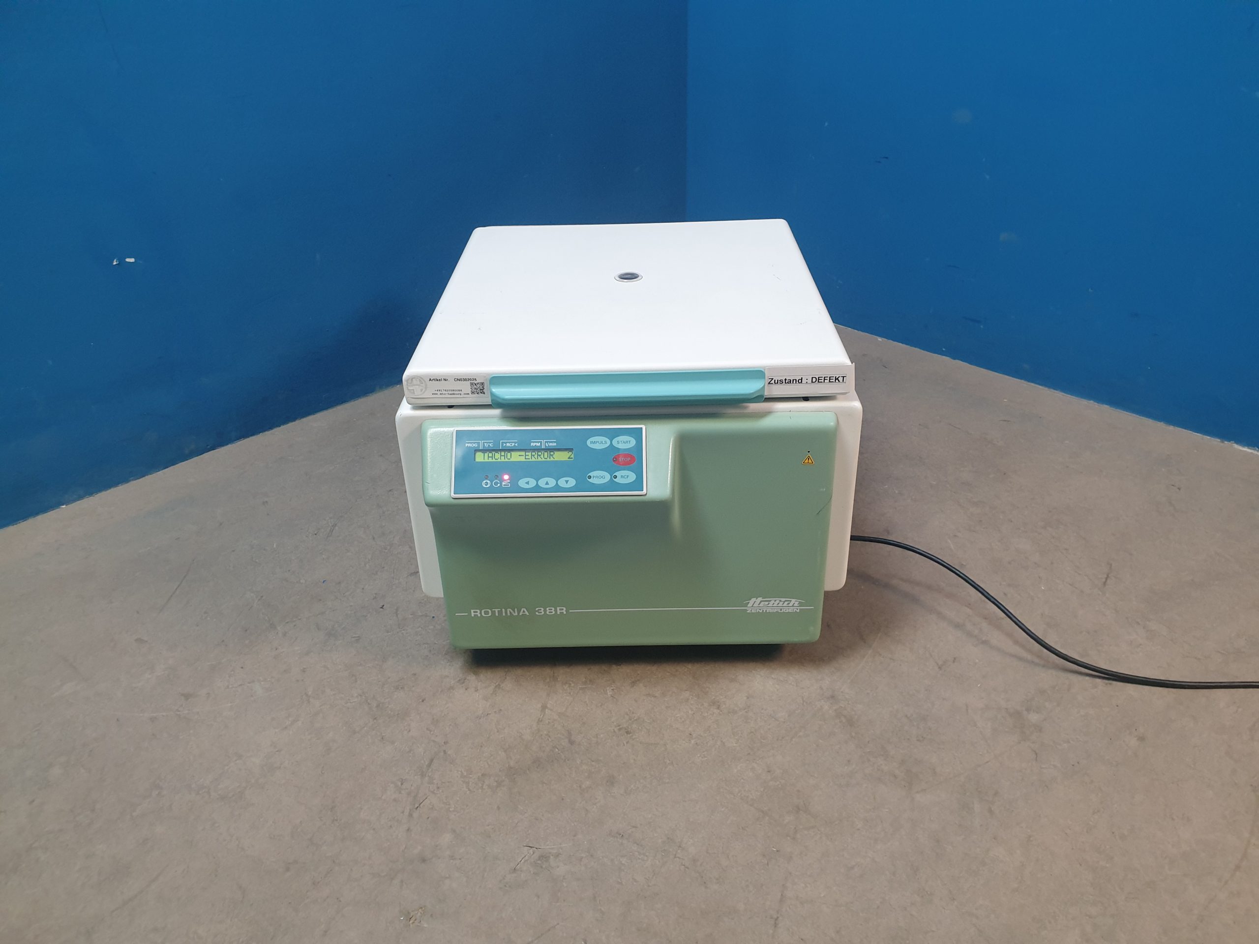 Hettich Rotina 38 Zentrifuge - Ohne Rotor – Bild 4