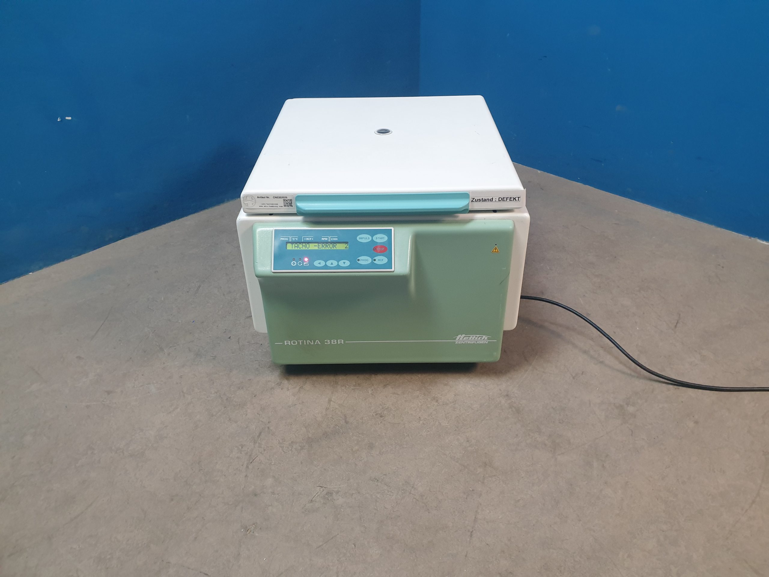 Hettich Rotina 38 Zentrifuge - Ohne Rotor – Bild 5
