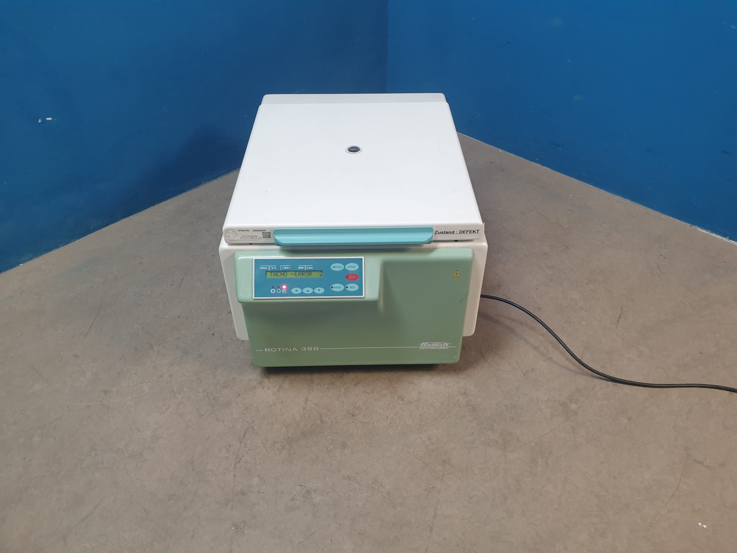 Hettich Rotina 38 Zentrifuge - Ohne Rotor – Bild 6