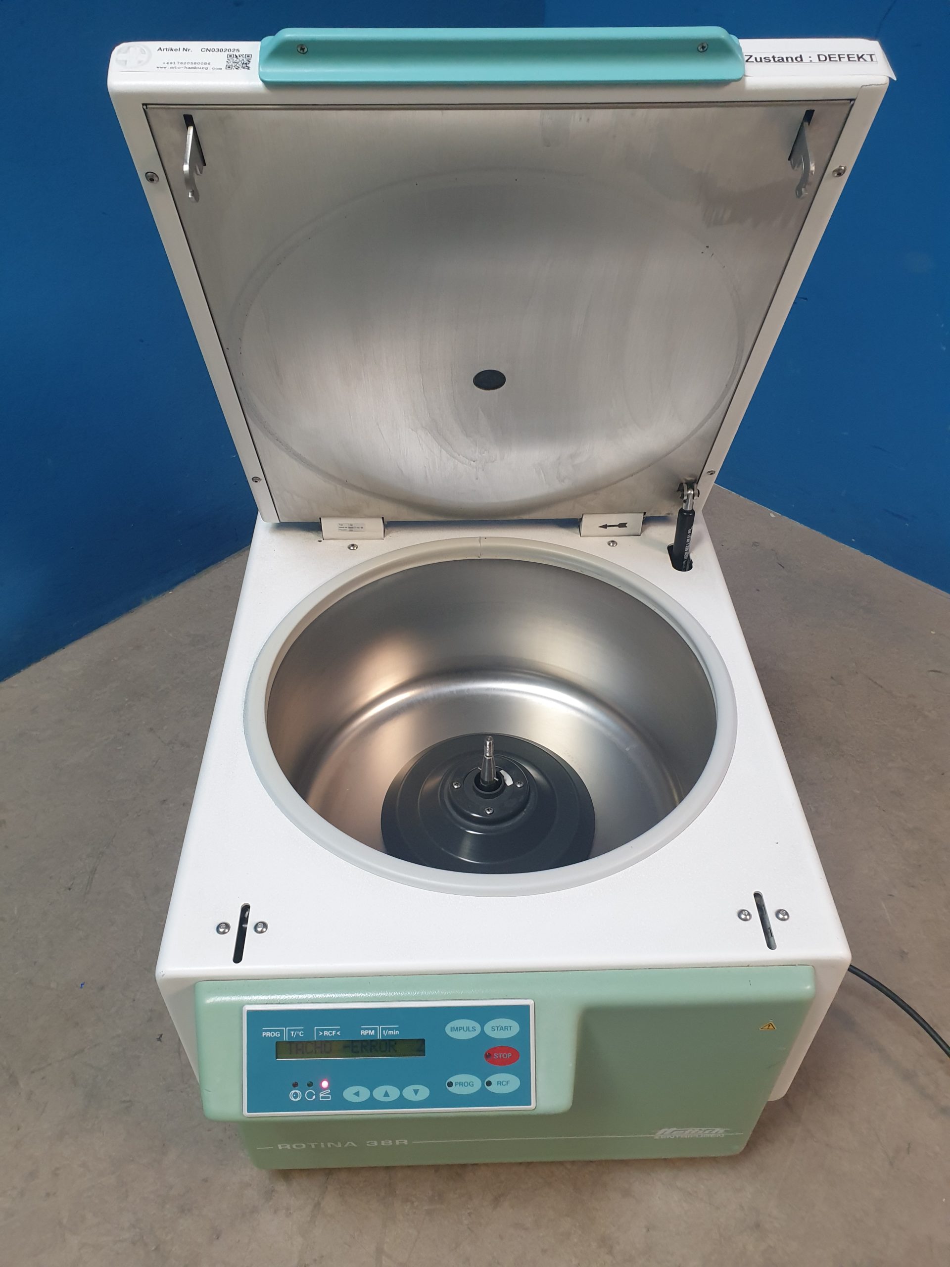 Hettich Rotina 38 Zentrifuge - Ohne Rotor – Bild 11