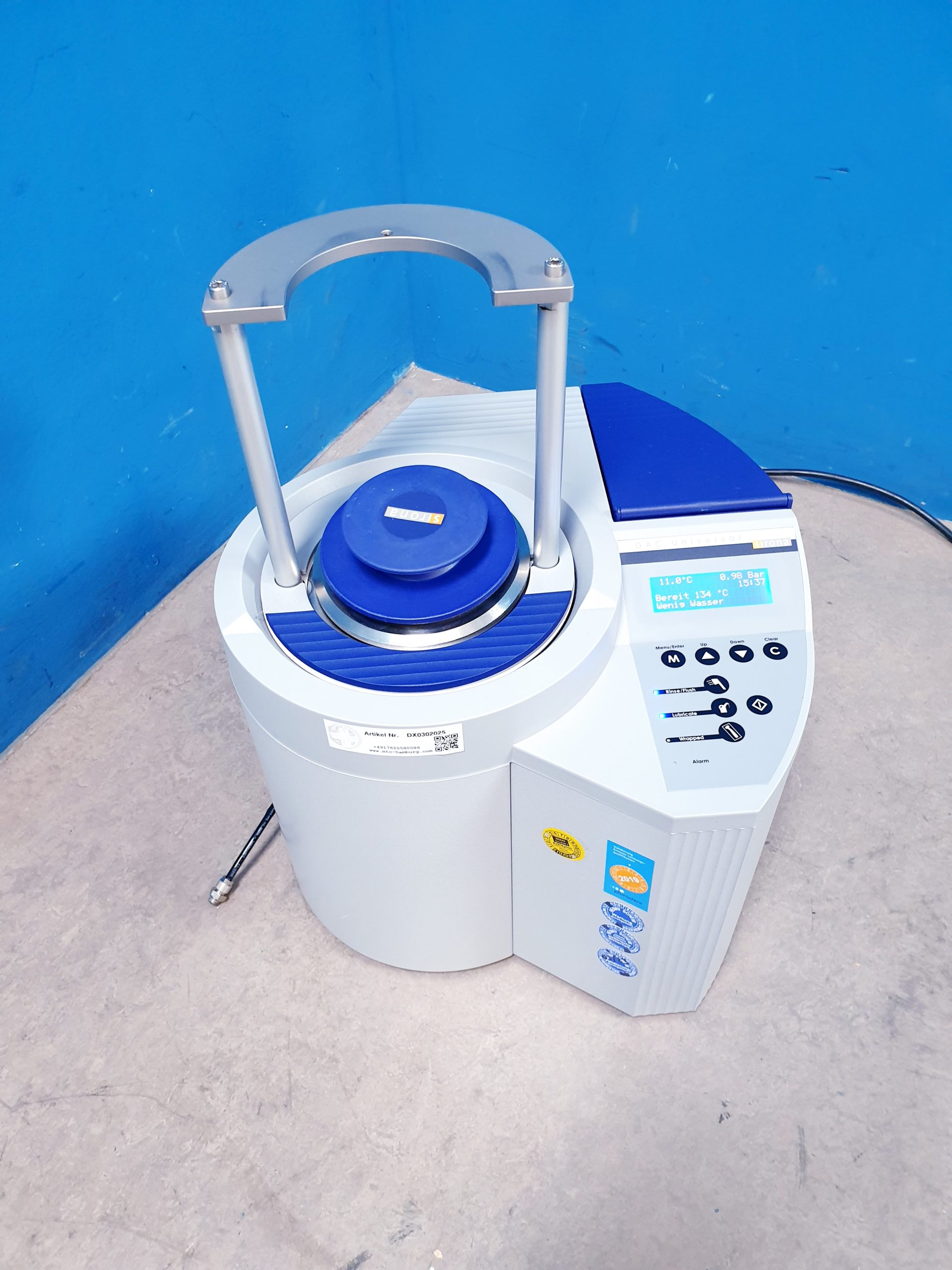 Sirona DAC Universal Sterilisator Instrumentenhygiene für Winkelstücke – Bild 3