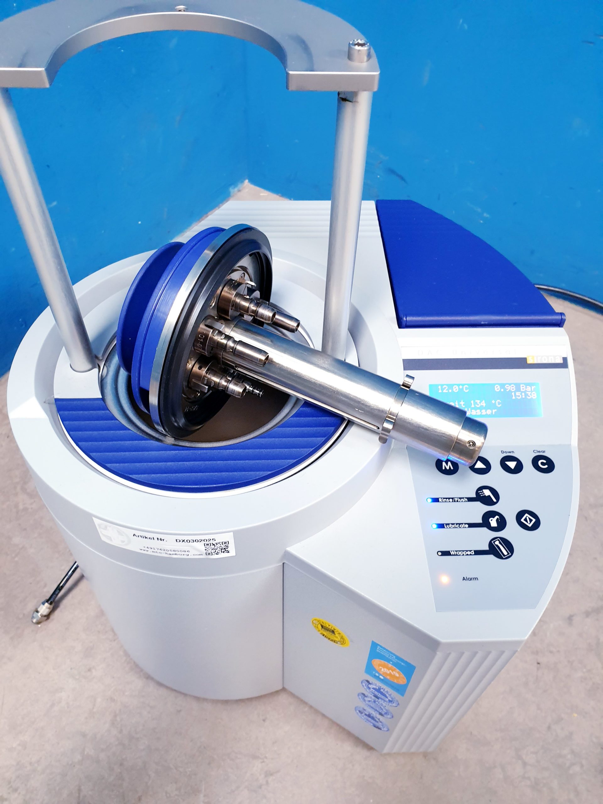 Sirona DAC Universal Sterilisator Instrumentenhygiene für Winkelstücke – Bild 7