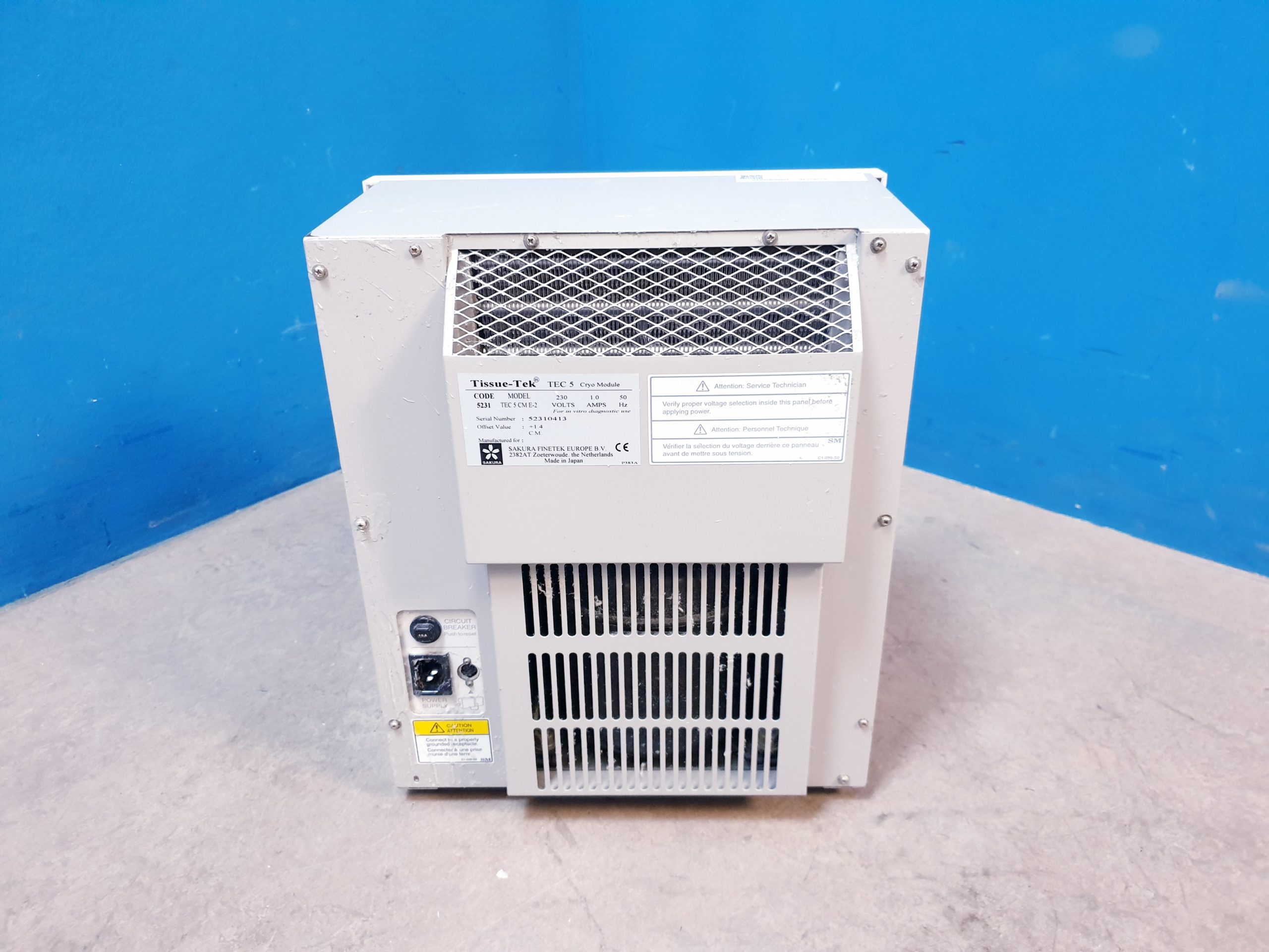 SAKURA Tissue-Tek TEC 5 – Bild 7