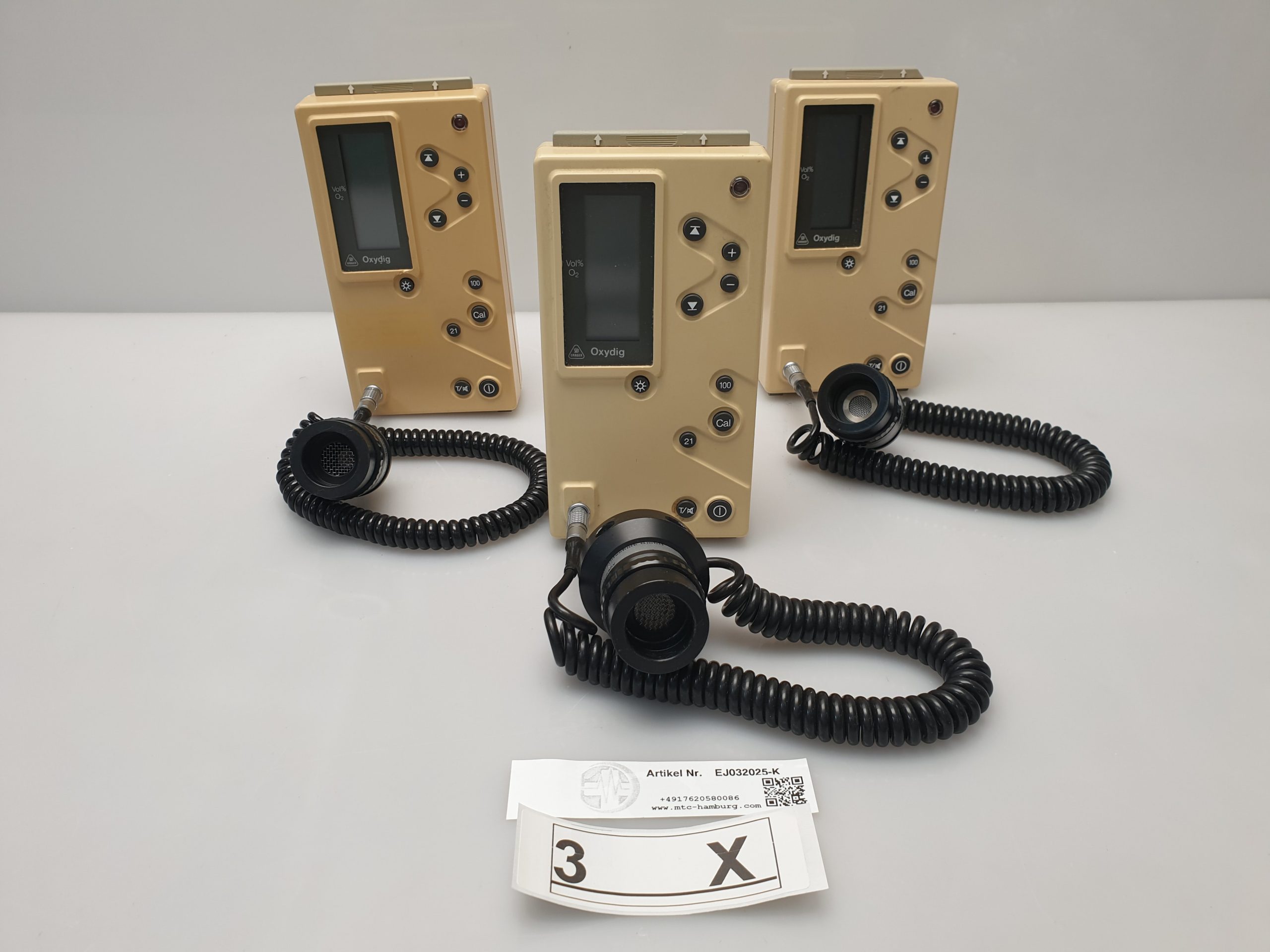 Dräger Oxydig O2-Meß-und Warngerät