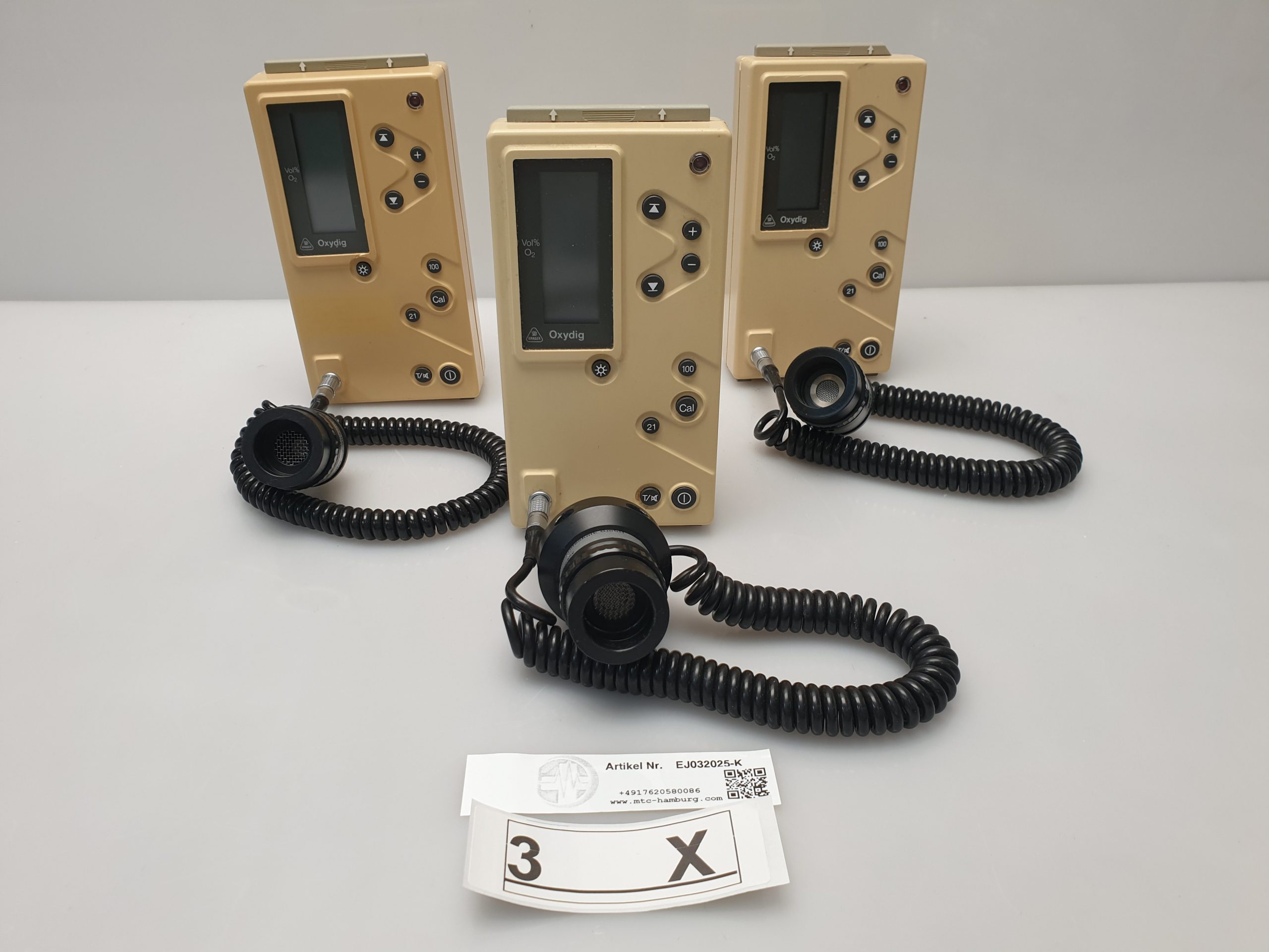 Dräger Oxydig O2-Meß-und Warngerät – Bild 3