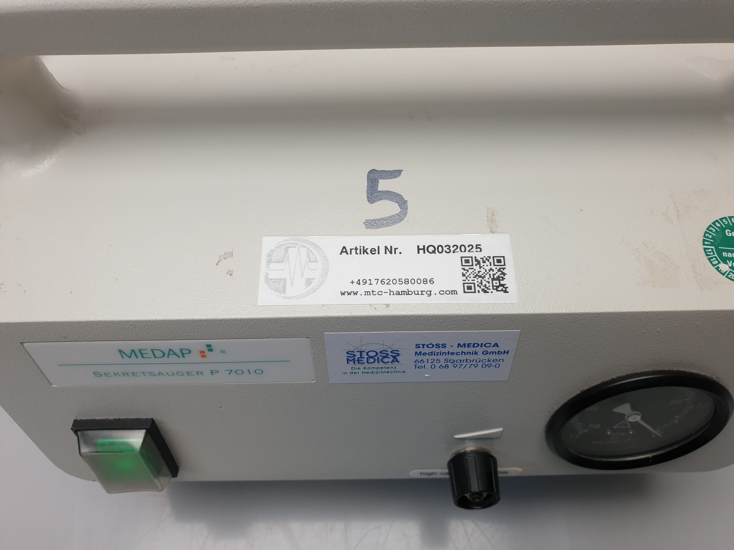 Medap Sekretsauger P 7010 – Bild 2