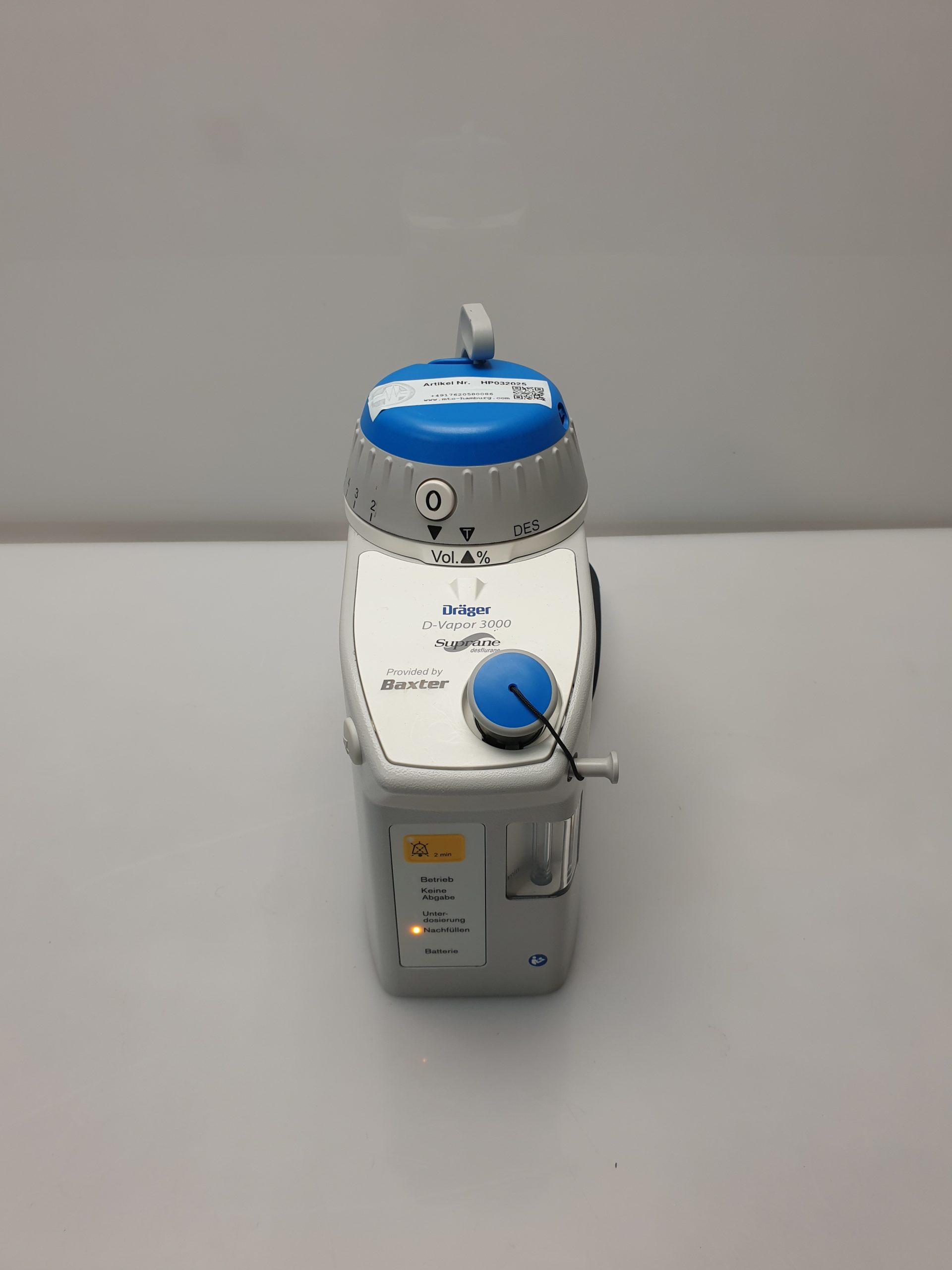 Dräger D Vapor 3000 – Bild 3