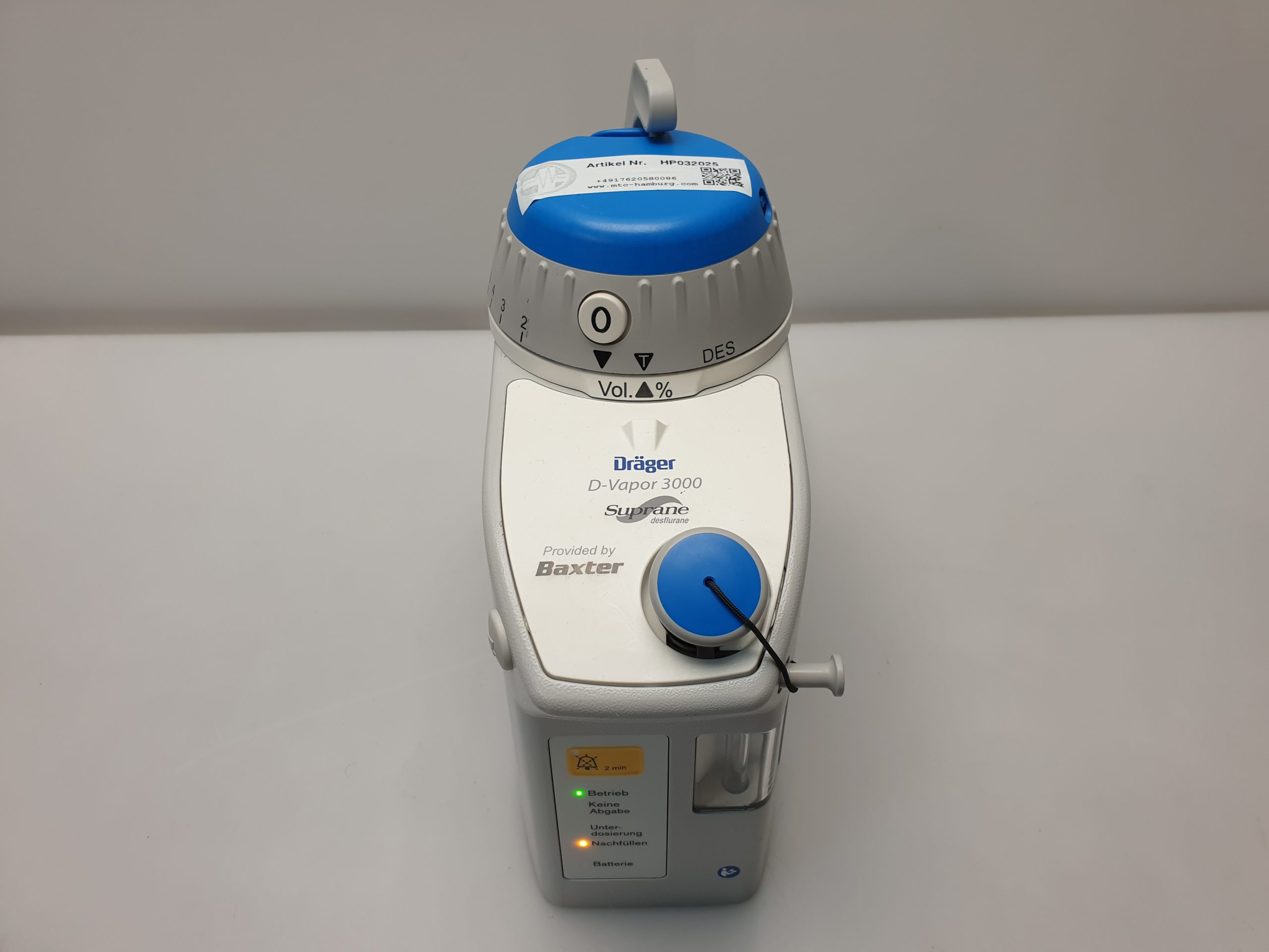 Dräger D Vapor 3000 – Bild 6