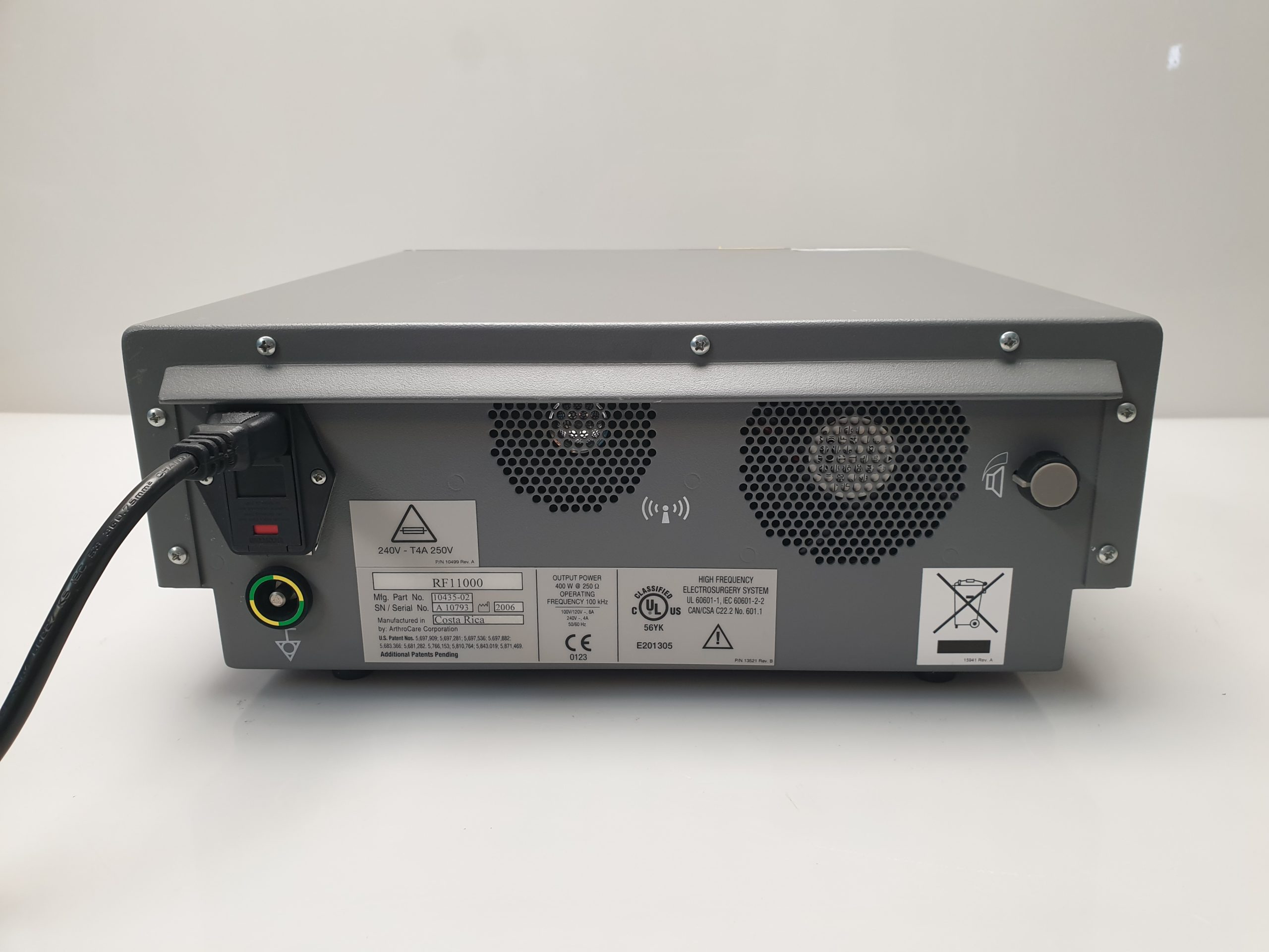 Atlas Arthrocare RF11000 Arthroscopy Controller – Bild 8