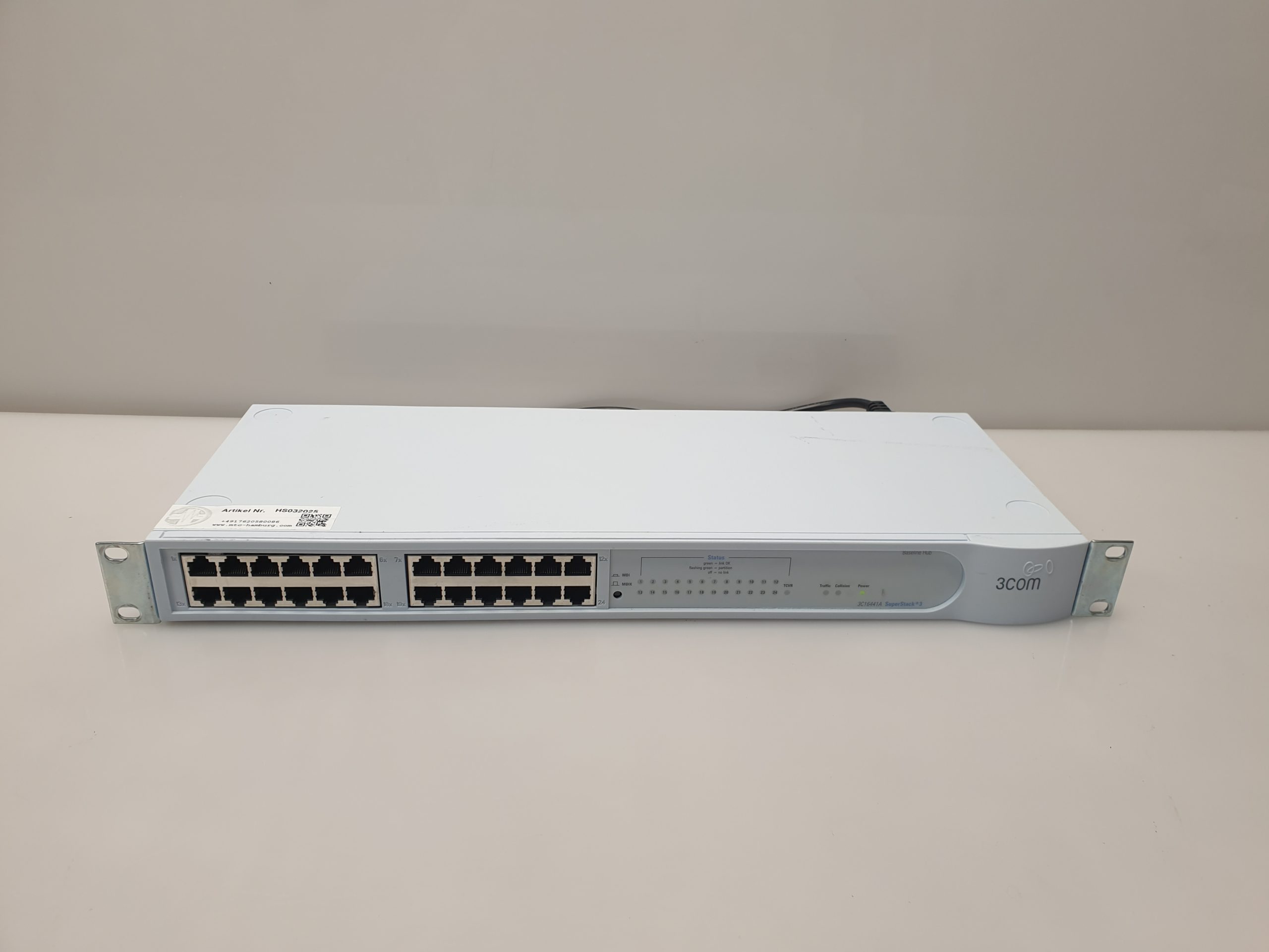 3Com SuperStack 3 3C16441A 24-Port Netzwerk-Switch 10100 Netzwerk – Bild 6