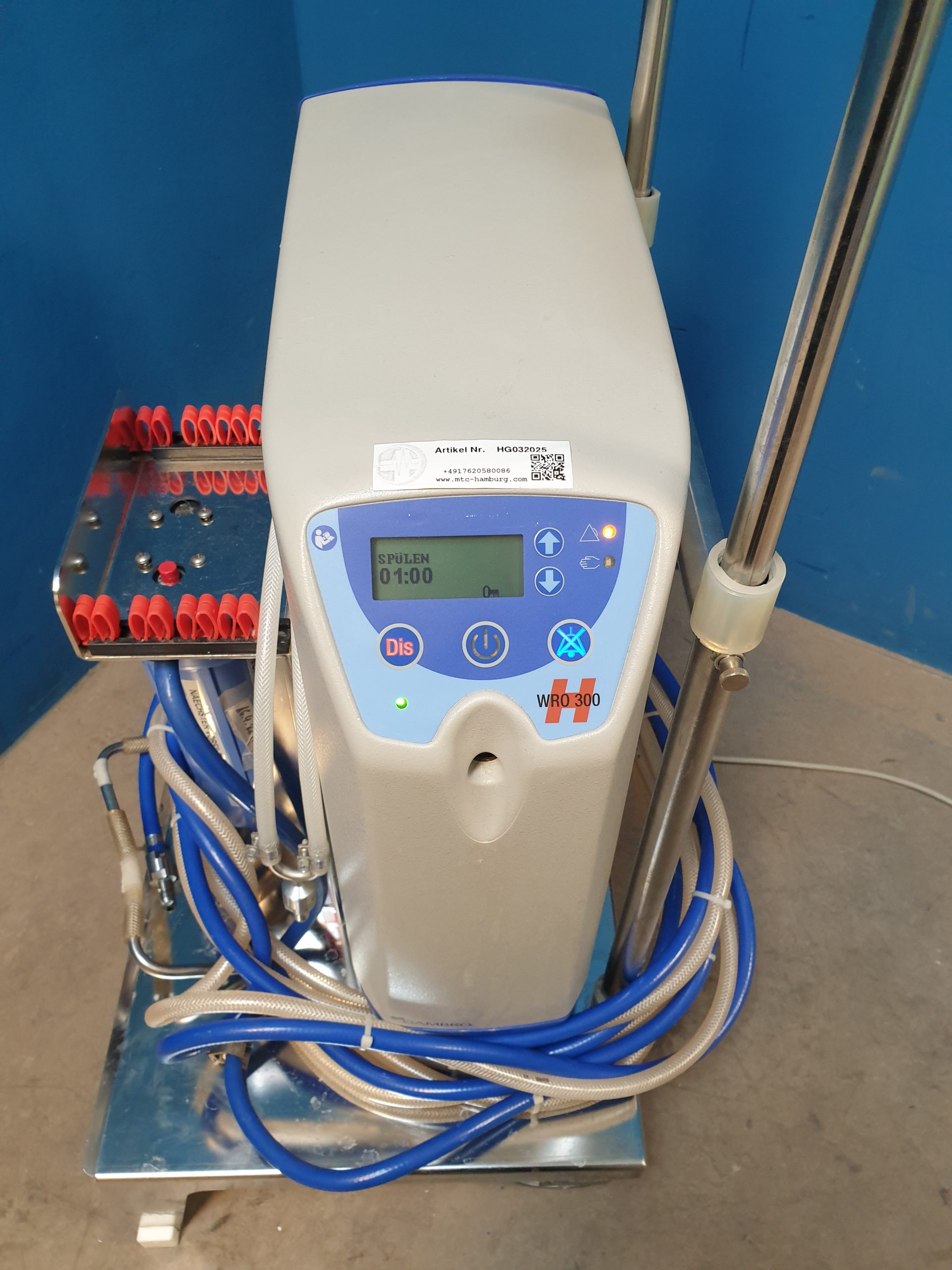 Gambro WRO 300H WRO300H Wasseraufbereitungsanlage – Bild 13