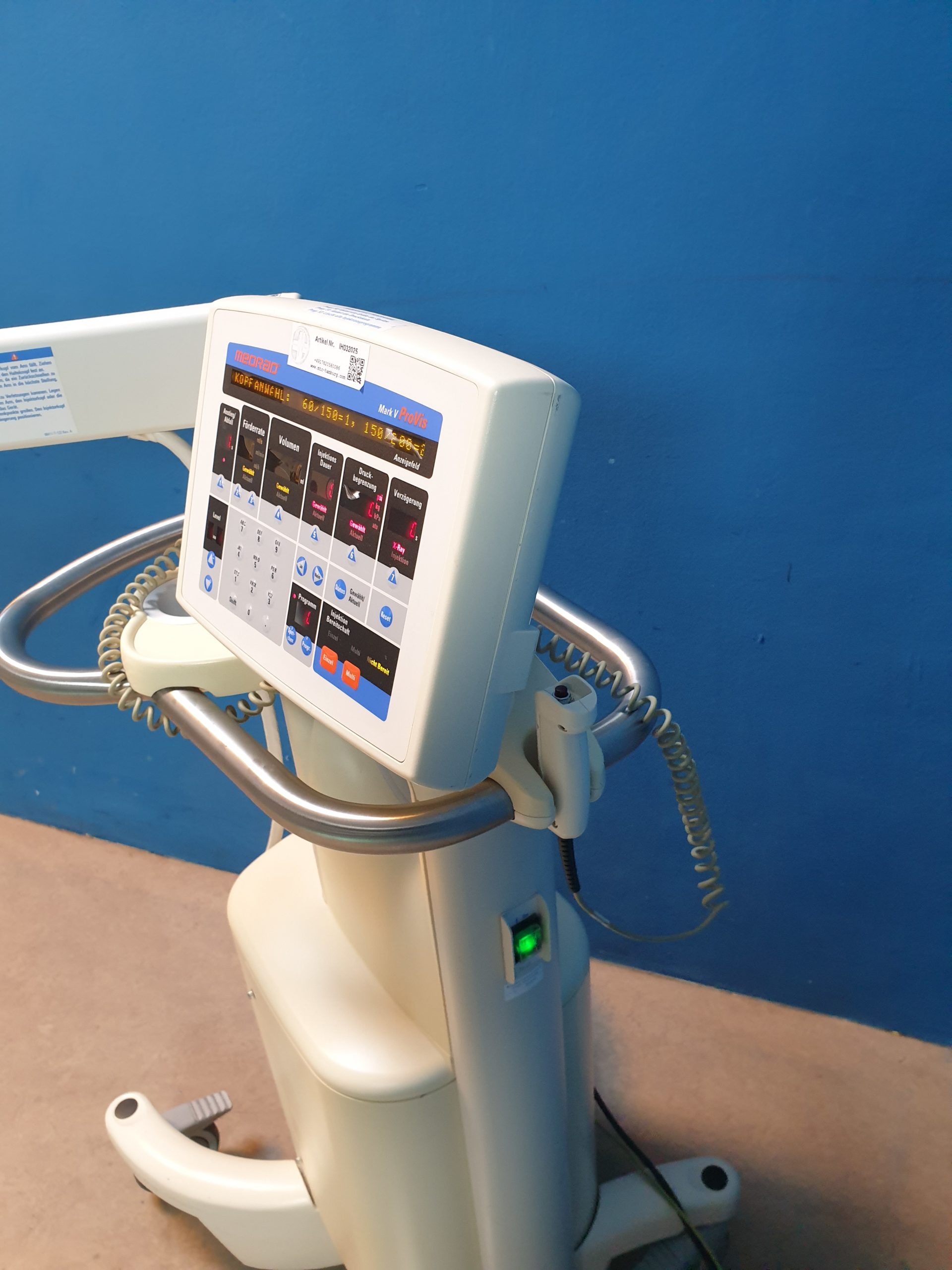 Medrad Mark V ProVis Kontrastmittelinjektionssystem – Bild 11