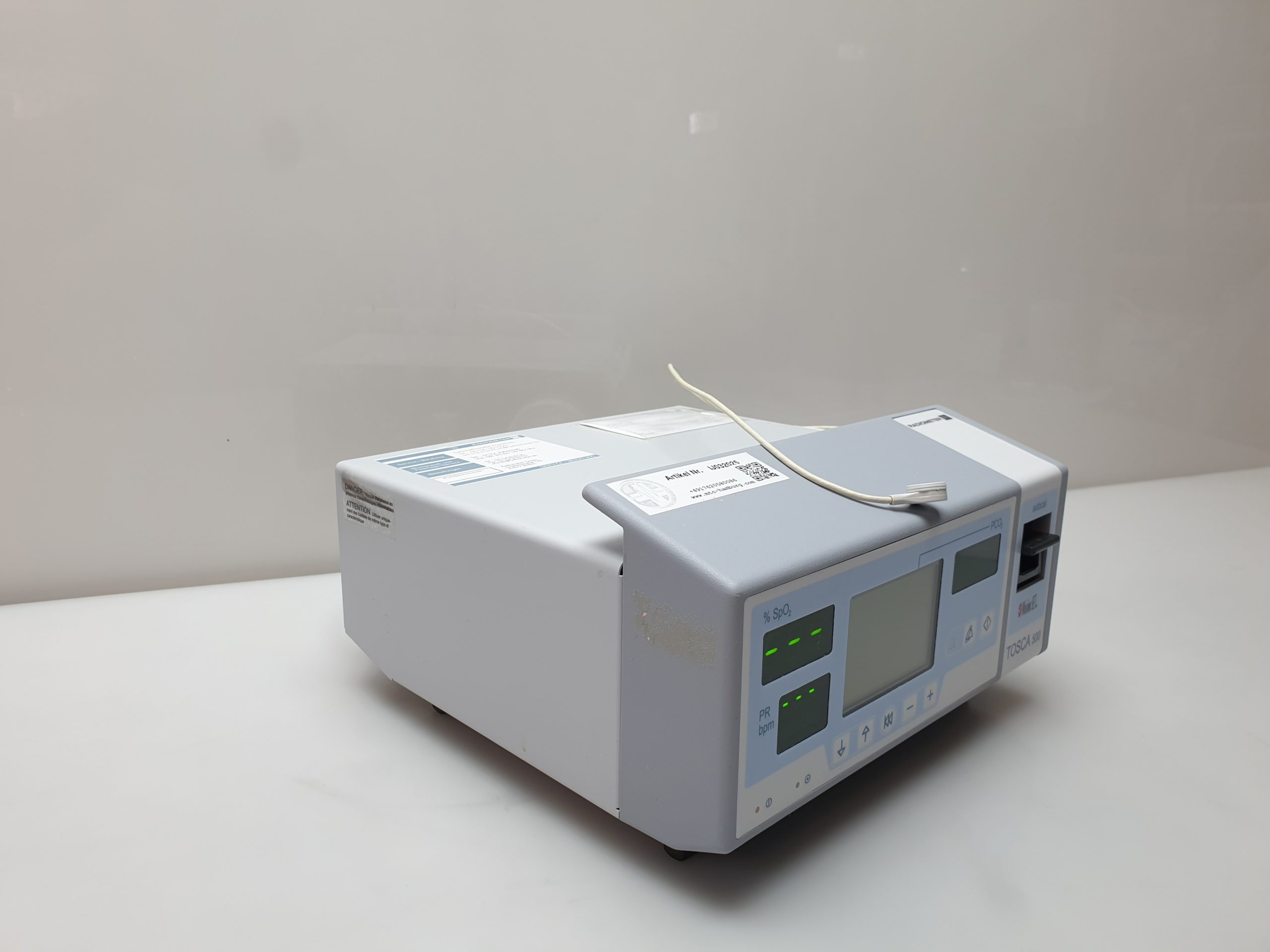 Radiometer TOSCA 500 Masimo set Spo2 Pco 2 Pulse Patient Oximeter Monitor Oxygen – Bild 8