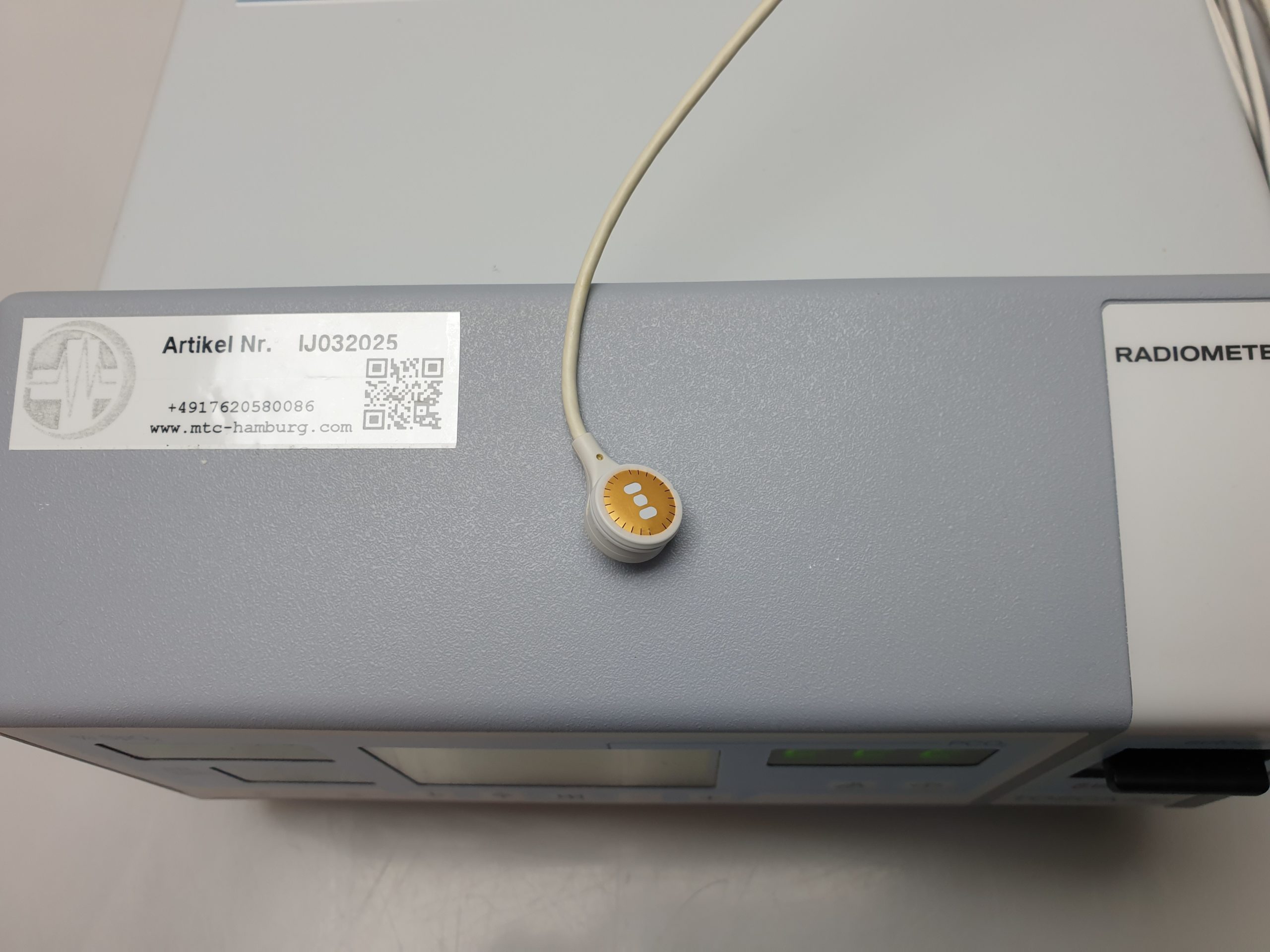 Radiometer TOSCA 500 Masimo set Spo2 Pco 2 Pulse Patient Oximeter Monitor Oxygen – Bild 10