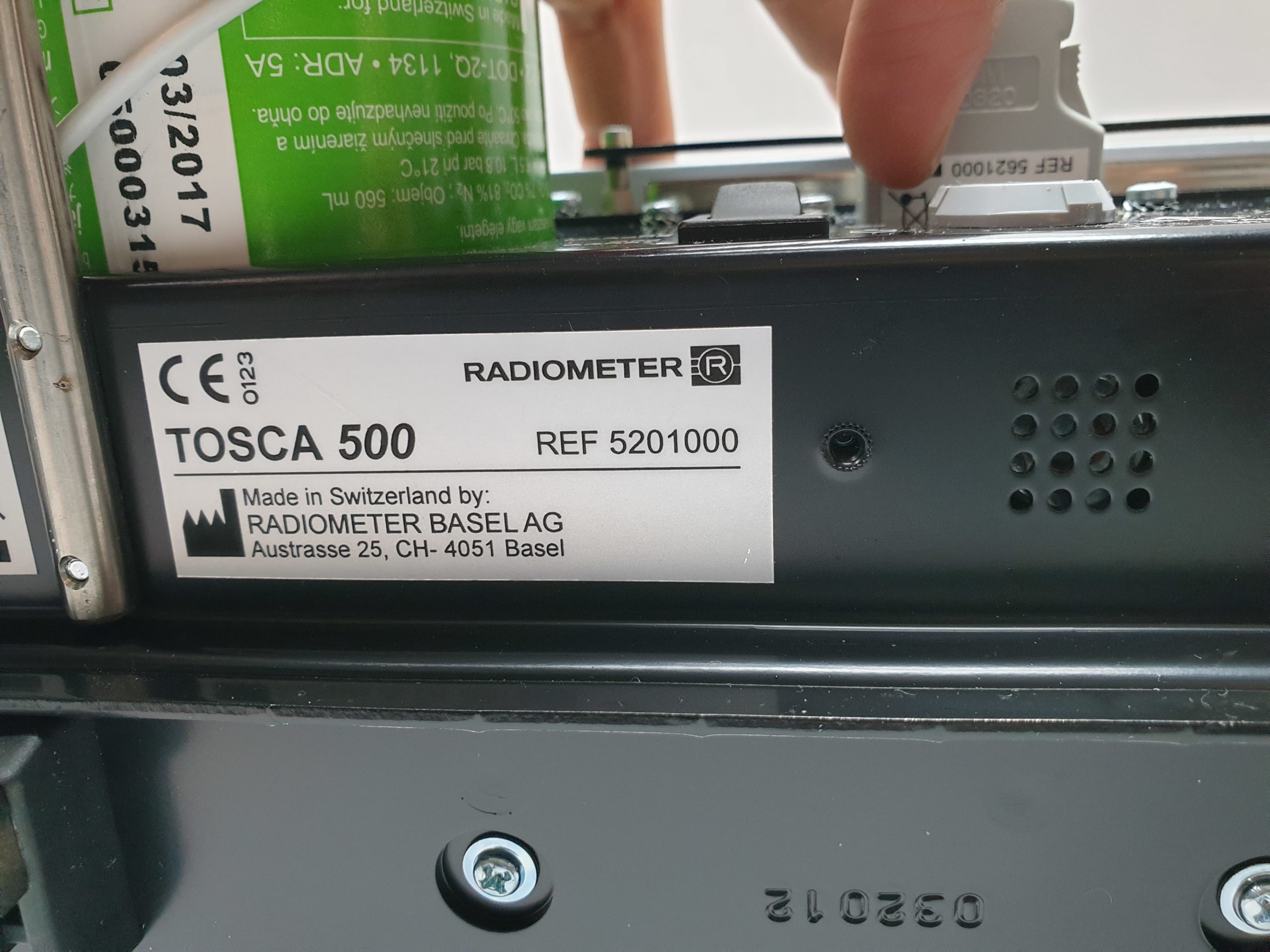 Radiometer TOSCA 500 Masimo set Spo2 Pco 2 Pulse Patient Oximeter Monitor Oxygen – Bild 14