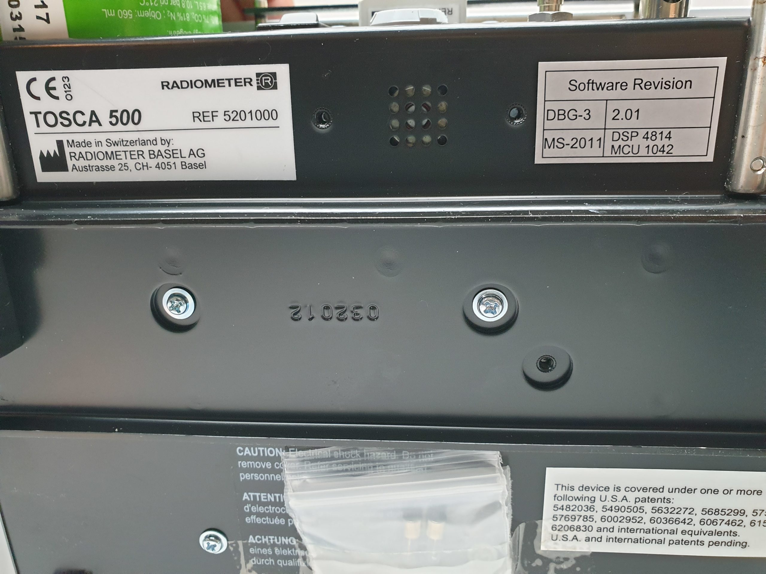 Radiometer TOSCA 500 Masimo set Spo2 Pco 2 Pulse Patient Oximeter Monitor Oxygen – Bild 15