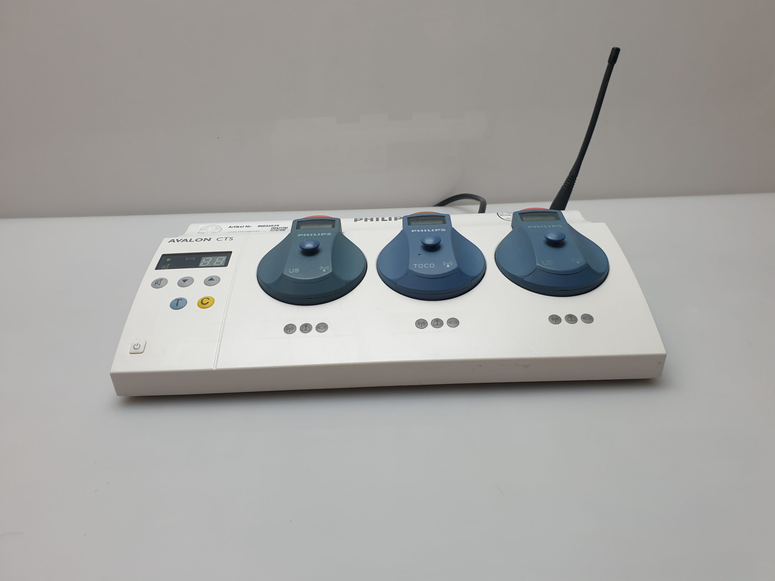Philips Avalon CTS M2720A mit TOCO - US Sonden – Bild 6