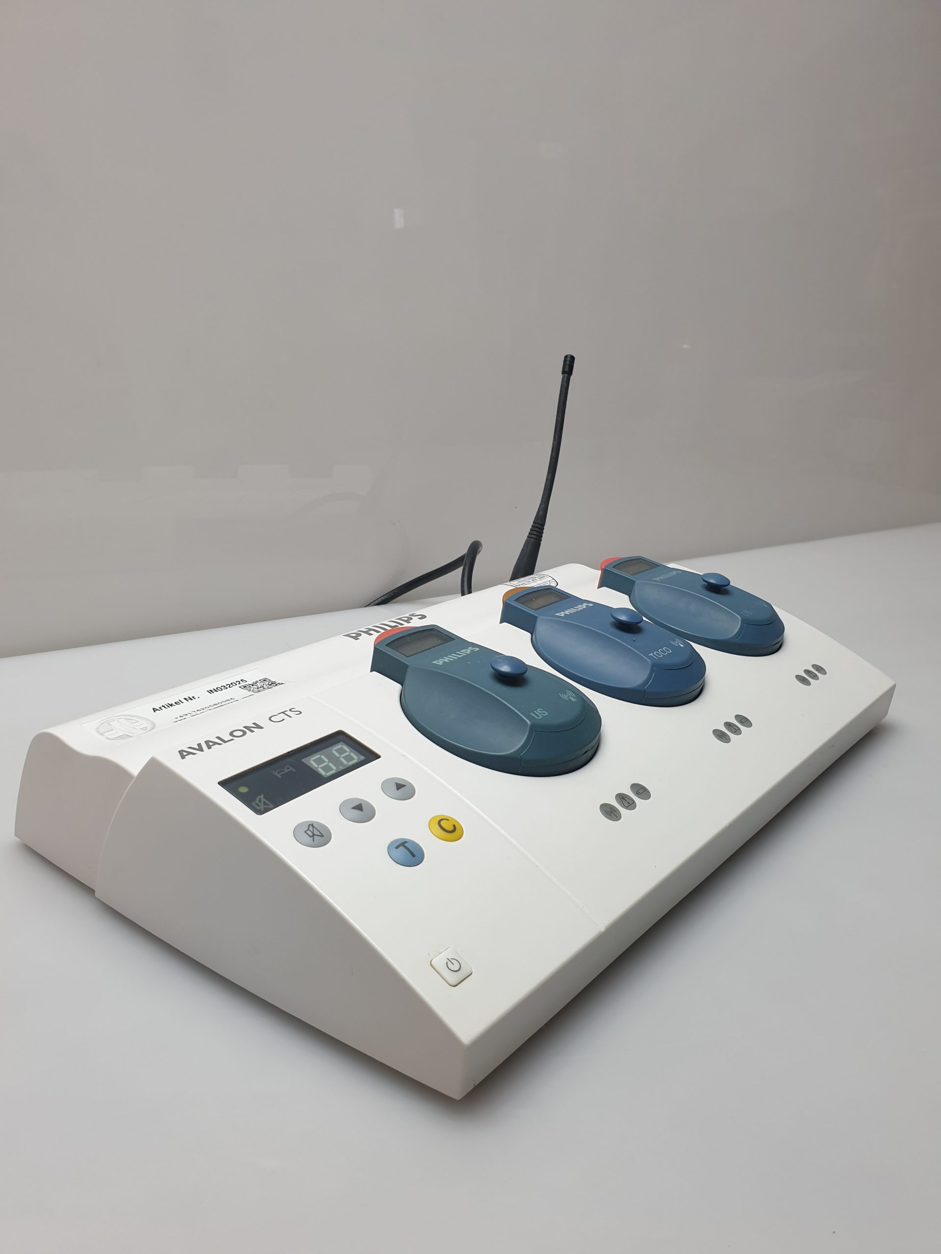 Philips Avalon CTS M2720A mit TOCO - US Sonden – Bild 9