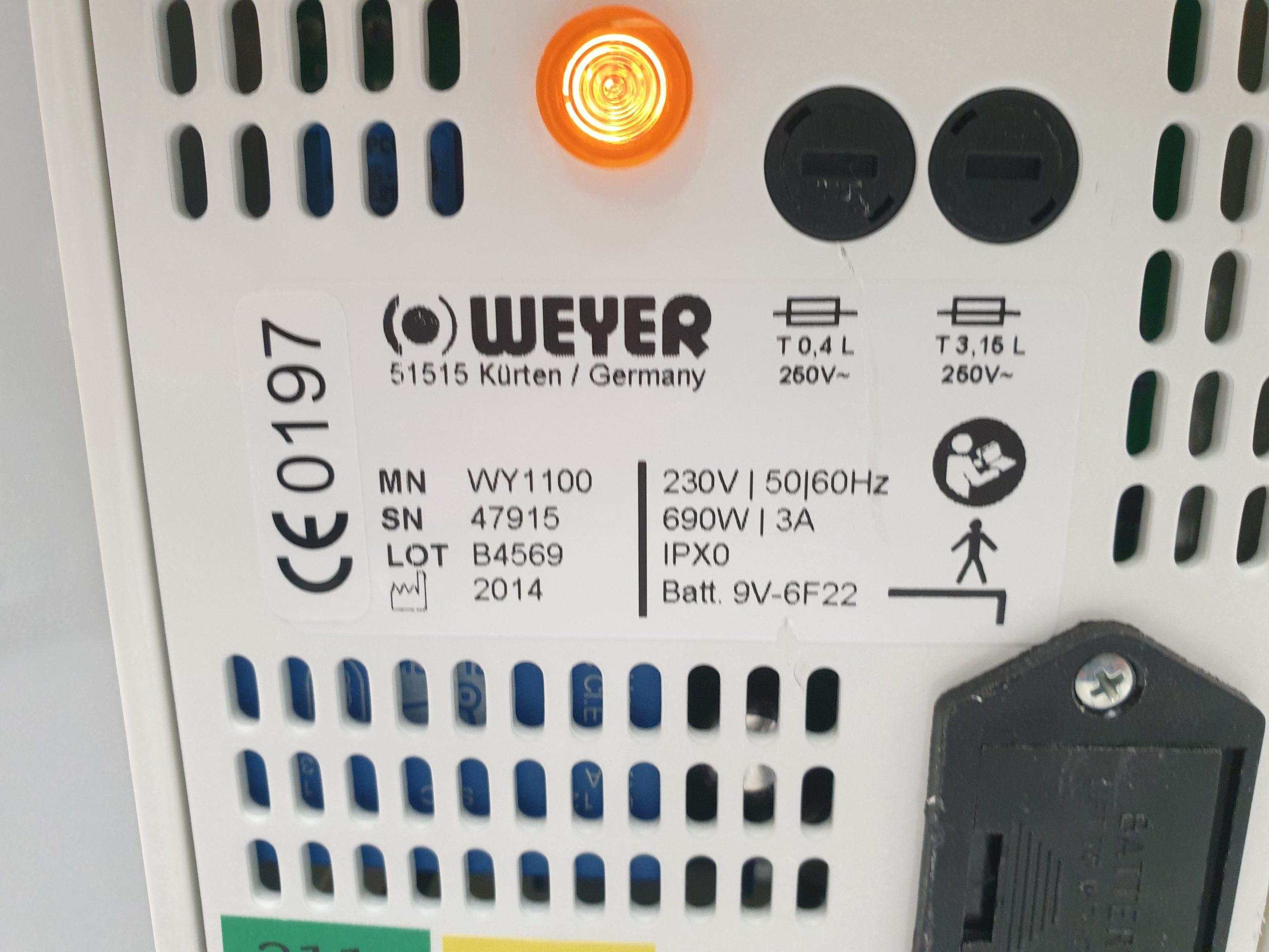 Weyer Ceramotherm Wärmestrahler – Bild 9