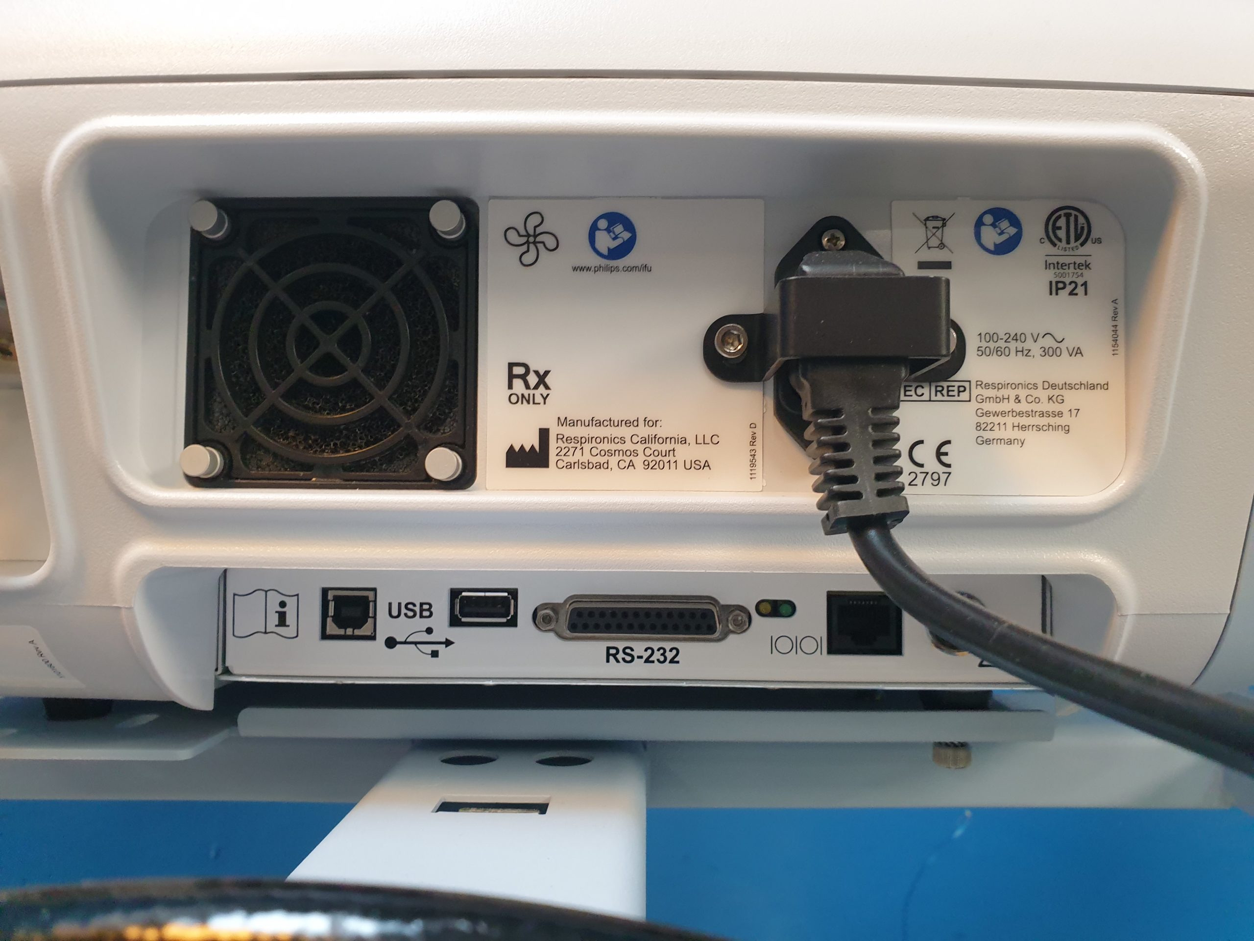 Philips Respironics V60 Beatmungsgerät – Bild 12