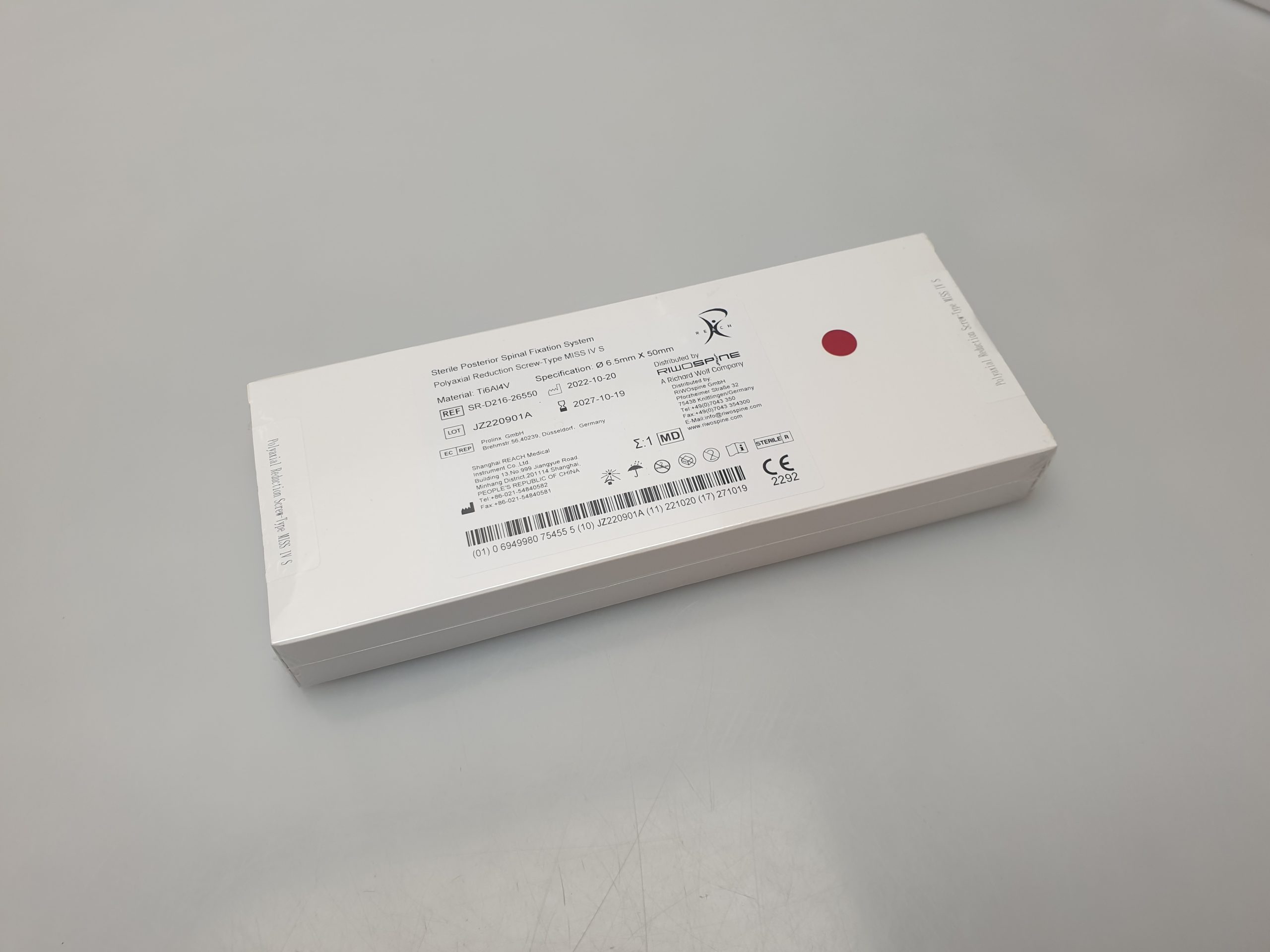 Riwospine sterile posterior spinal fixation system kit – Bild 7