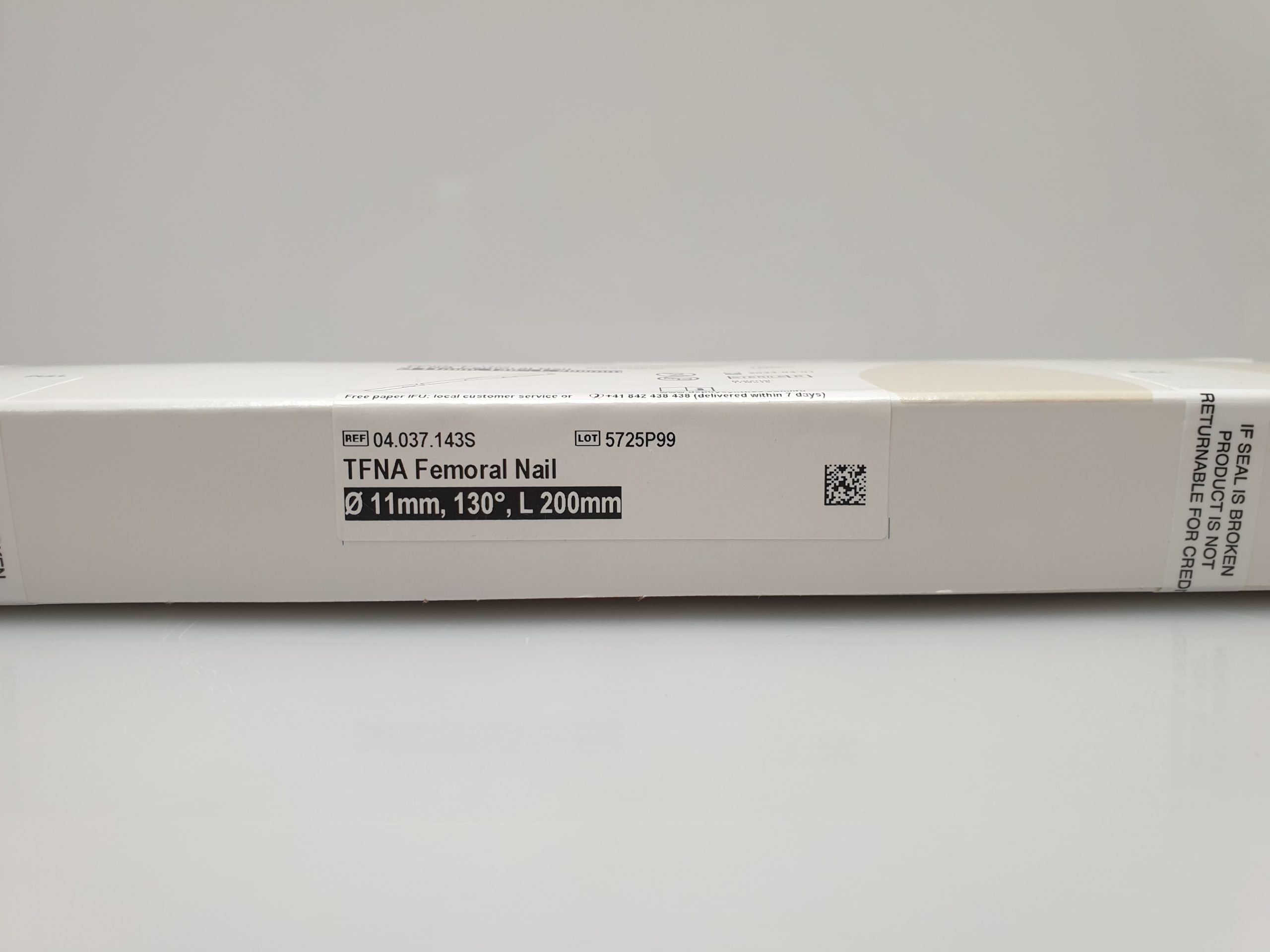 DePuy Synthes TFNA femoral nail 11mm, 130grad , L 200mm REF 04.037.143S für die Knochen gelenke – Bild 7