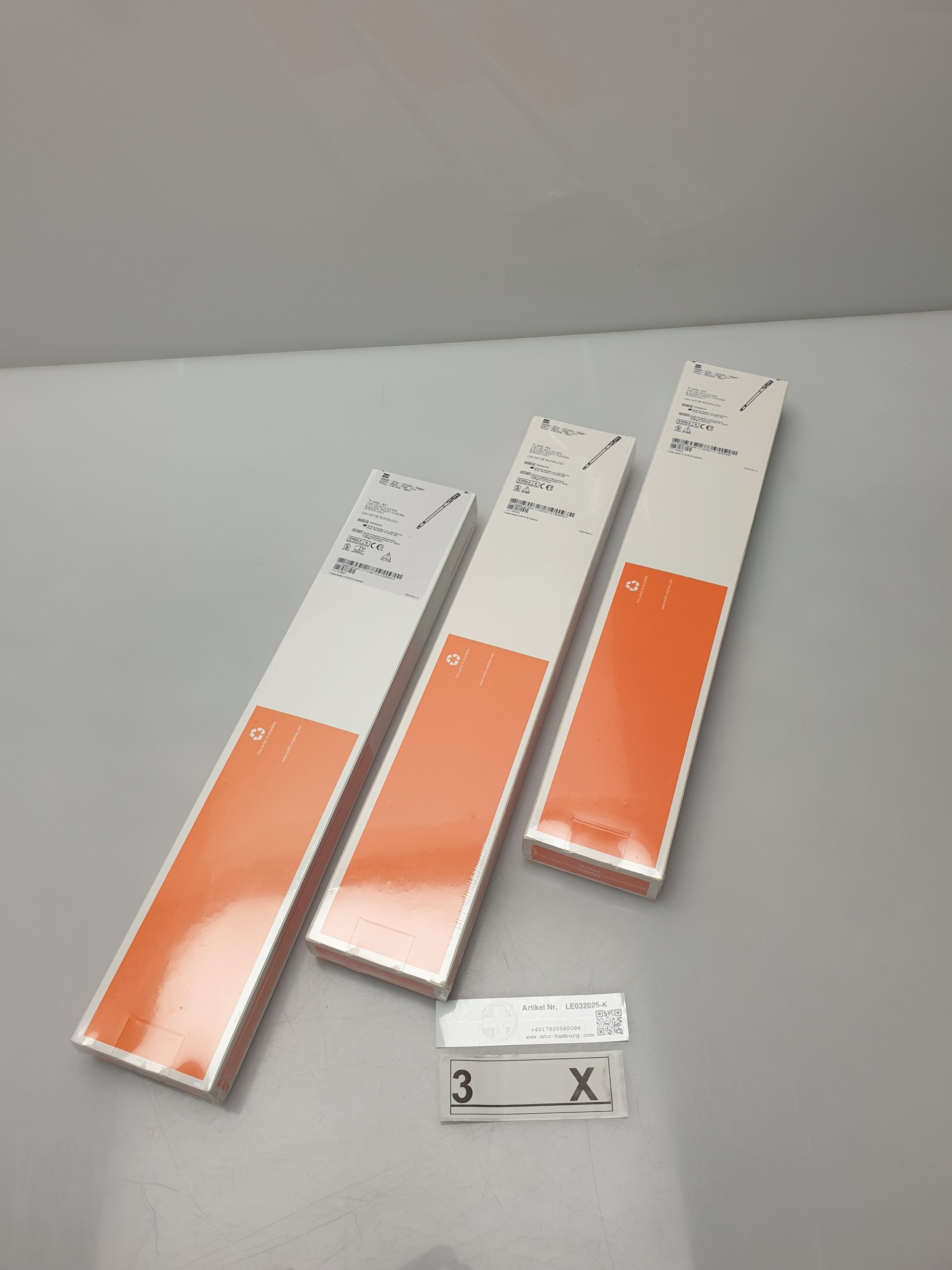 Smith & Nephew Nagel TI-6AL-4V 4,0 mm & 5,0 mm Trigen Humeral screws – Bild 3