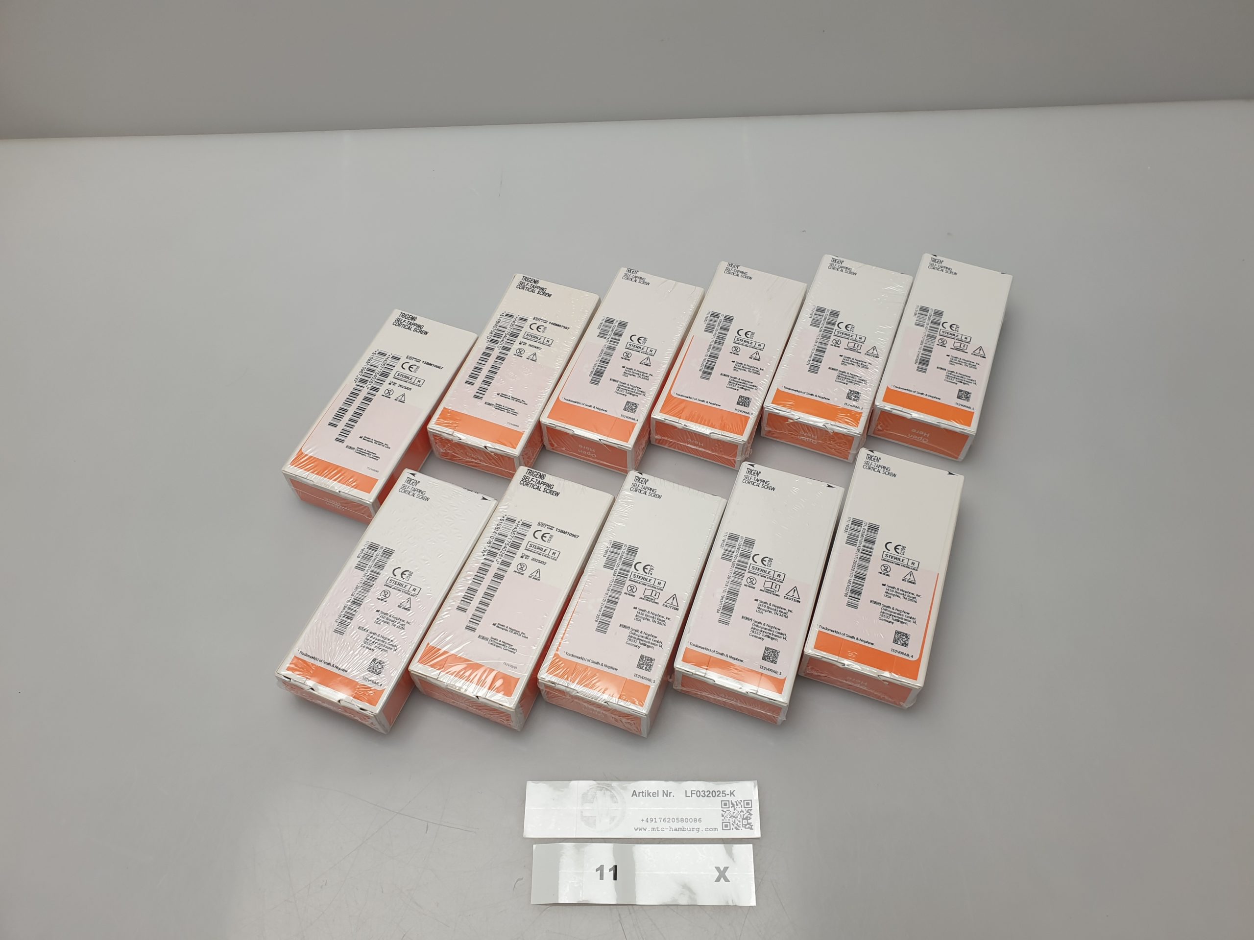 Smith & Nephew 15BM10967 Cortical screw Schraube 4,0 mm diameter 28 mm length REF 71754028 – Bild 3