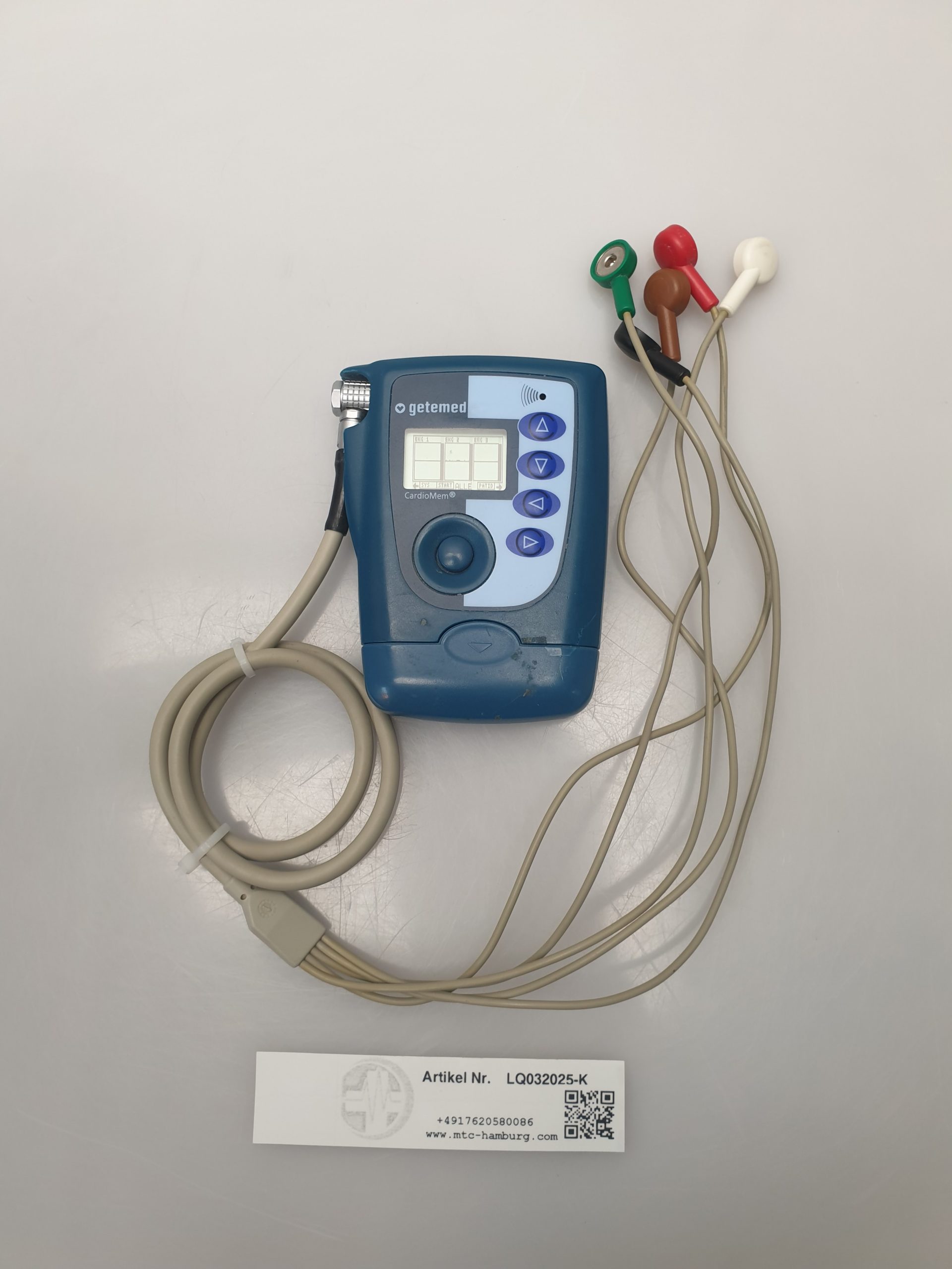 Getemed Cardiomem LZ EKG - LZ EKG Rekorder – Bild 3