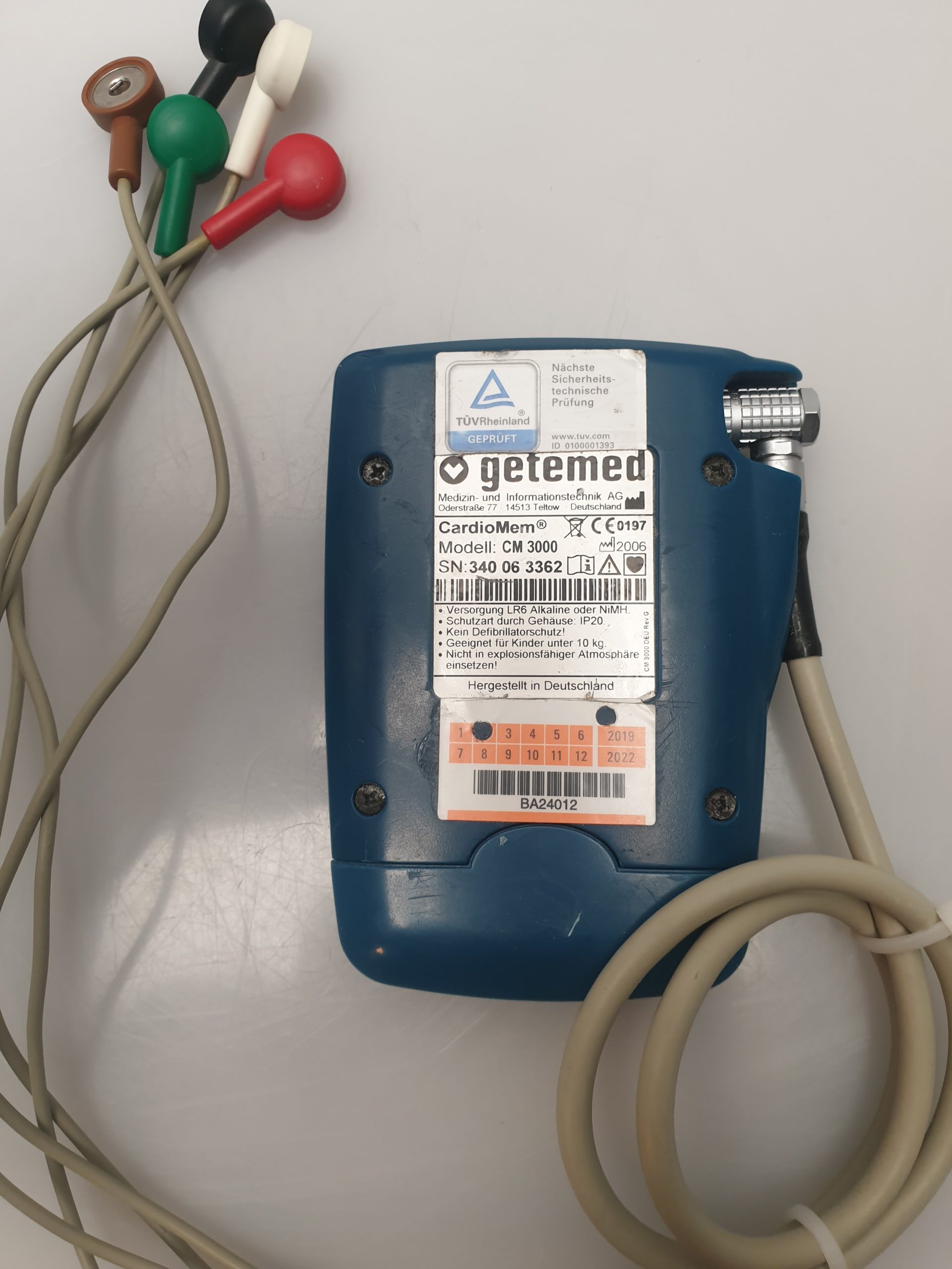 Getemed Cardiomem LZ EKG - LZ EKG Rekorder – Bild 7
