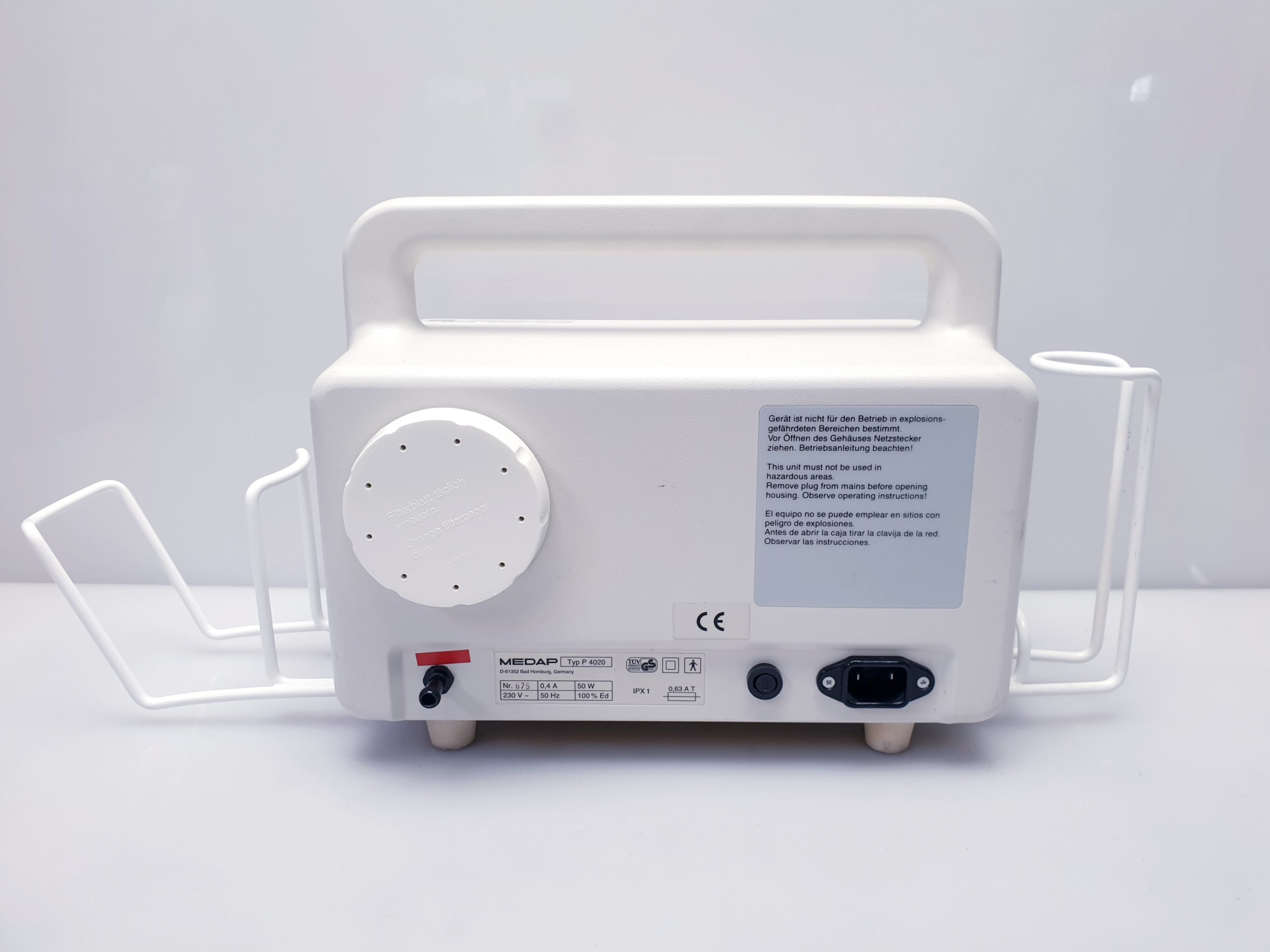 Medap Heraeus Drainagesauger Absaugpumpe Chirurgischer Sauger P 4020 – Bild 8