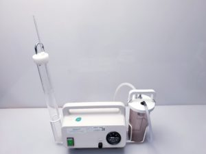 Medap Heraeus Drainagesauger Absaugpumpe Chirurgischer Sauger P 4020 mit behälter