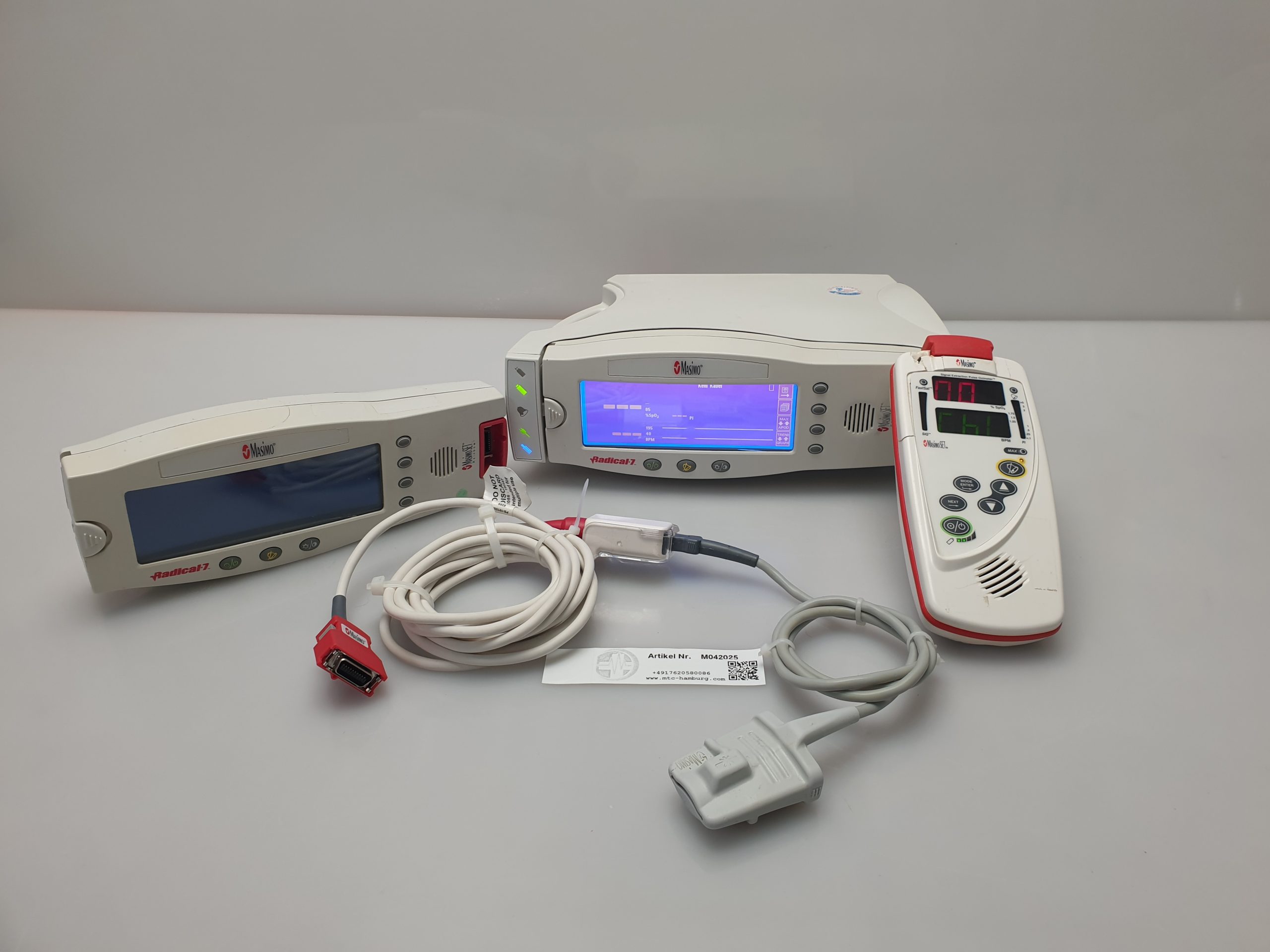 Masimo Pulsoximeter Monitor Radical 7 SpO2 Monitor – Bild 3