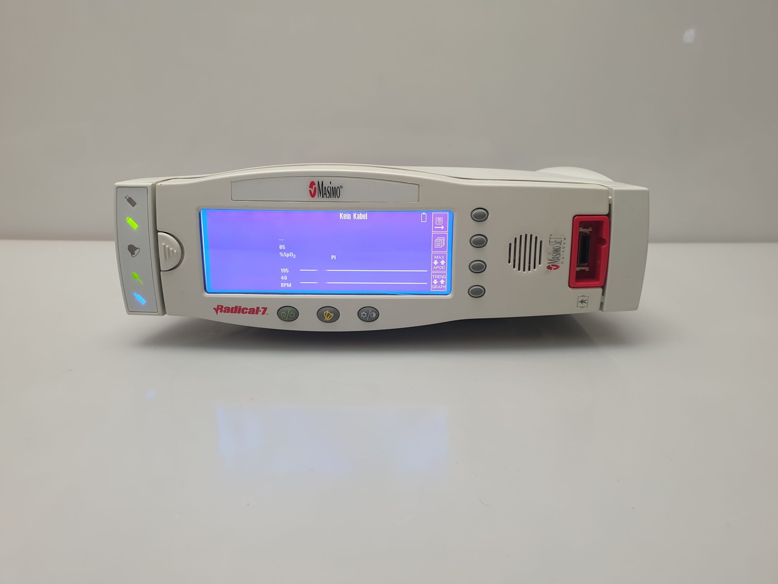Masimo Pulsoximeter Monitor Radical 7 SpO2 Monitor – Bild 5
