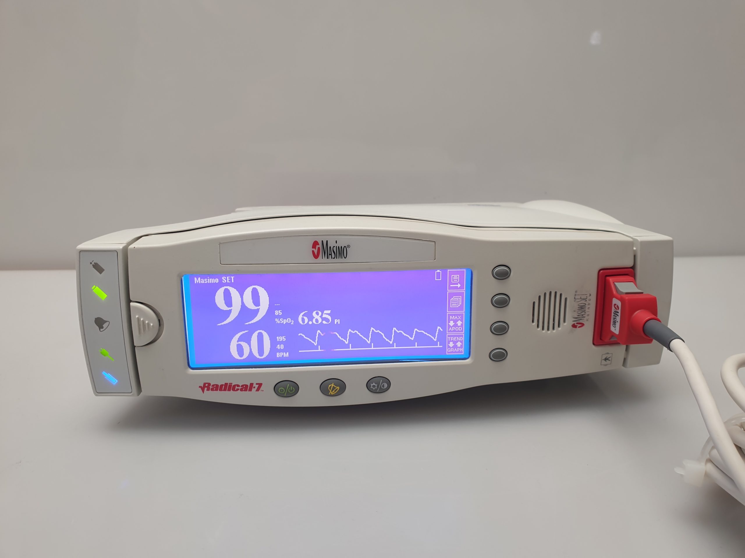 Masimo Pulsoximeter Monitor Radical 7 SpO2 Monitor – Bild 8