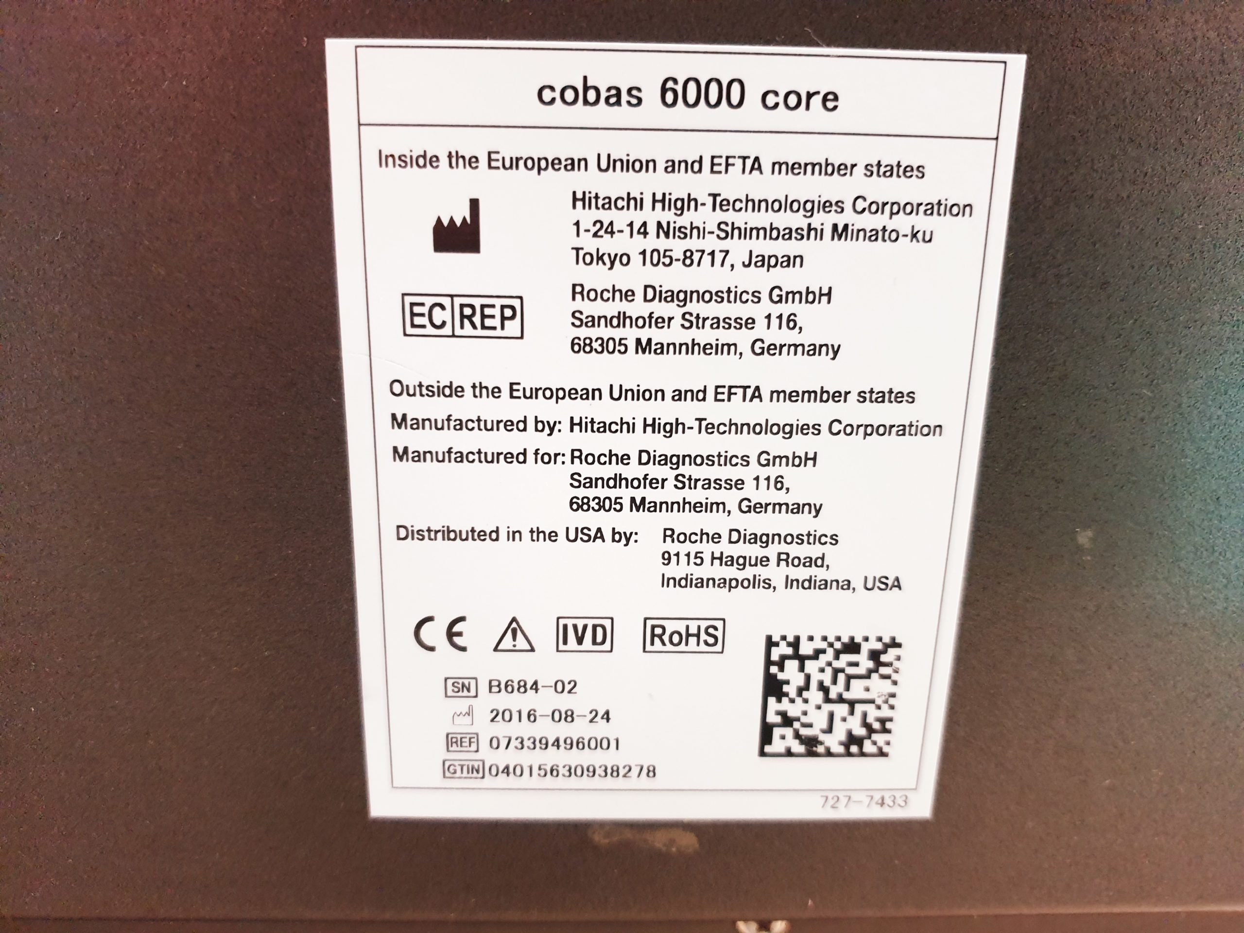Roche Cobas 6000 Chemieanalysator mit cobas 501s c E Extension Iwaki magnet pump – Bild 16