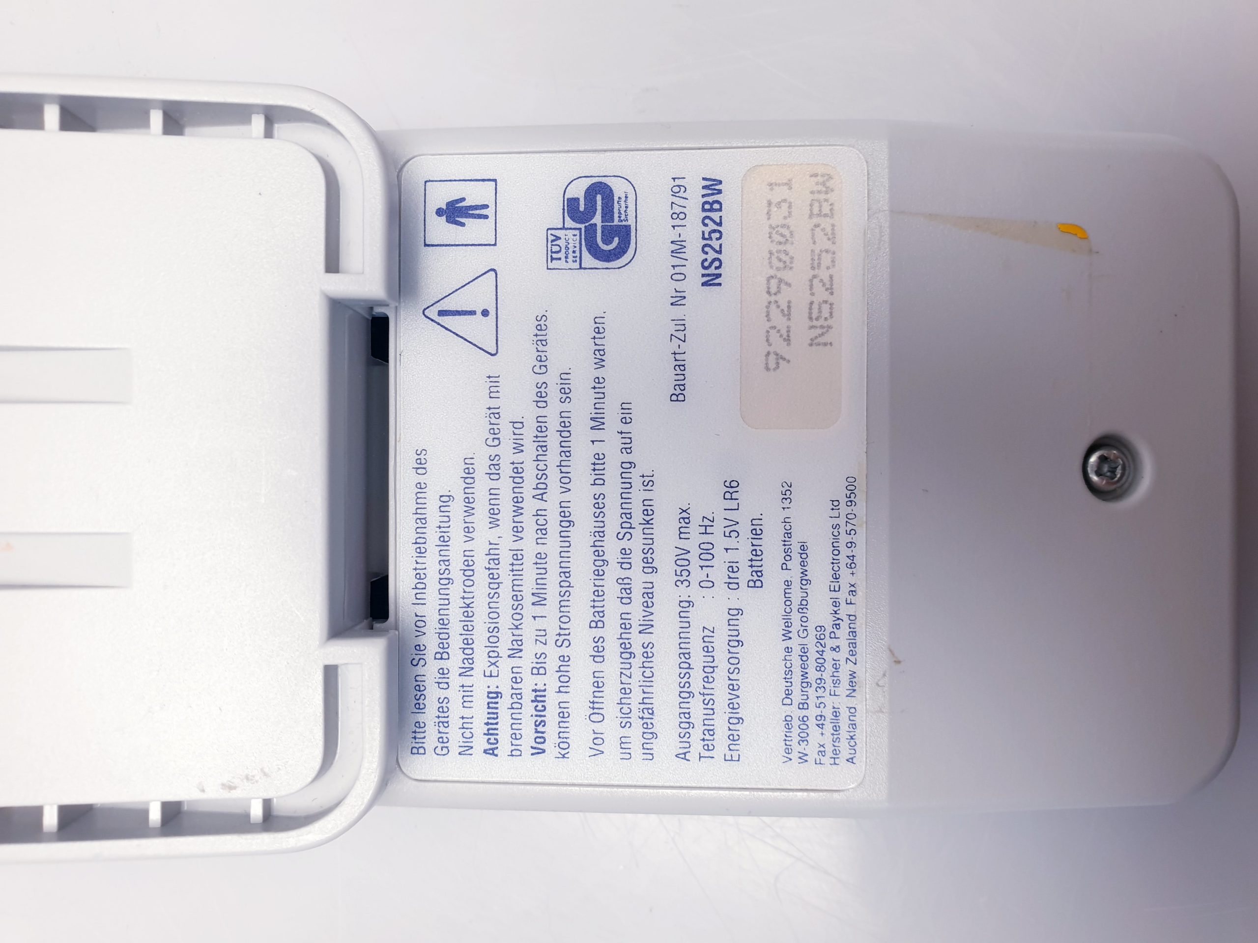 Fisher & Paykel Innervator NS 252 Neuro Diagnos Nerven Stimulator – Bild 8