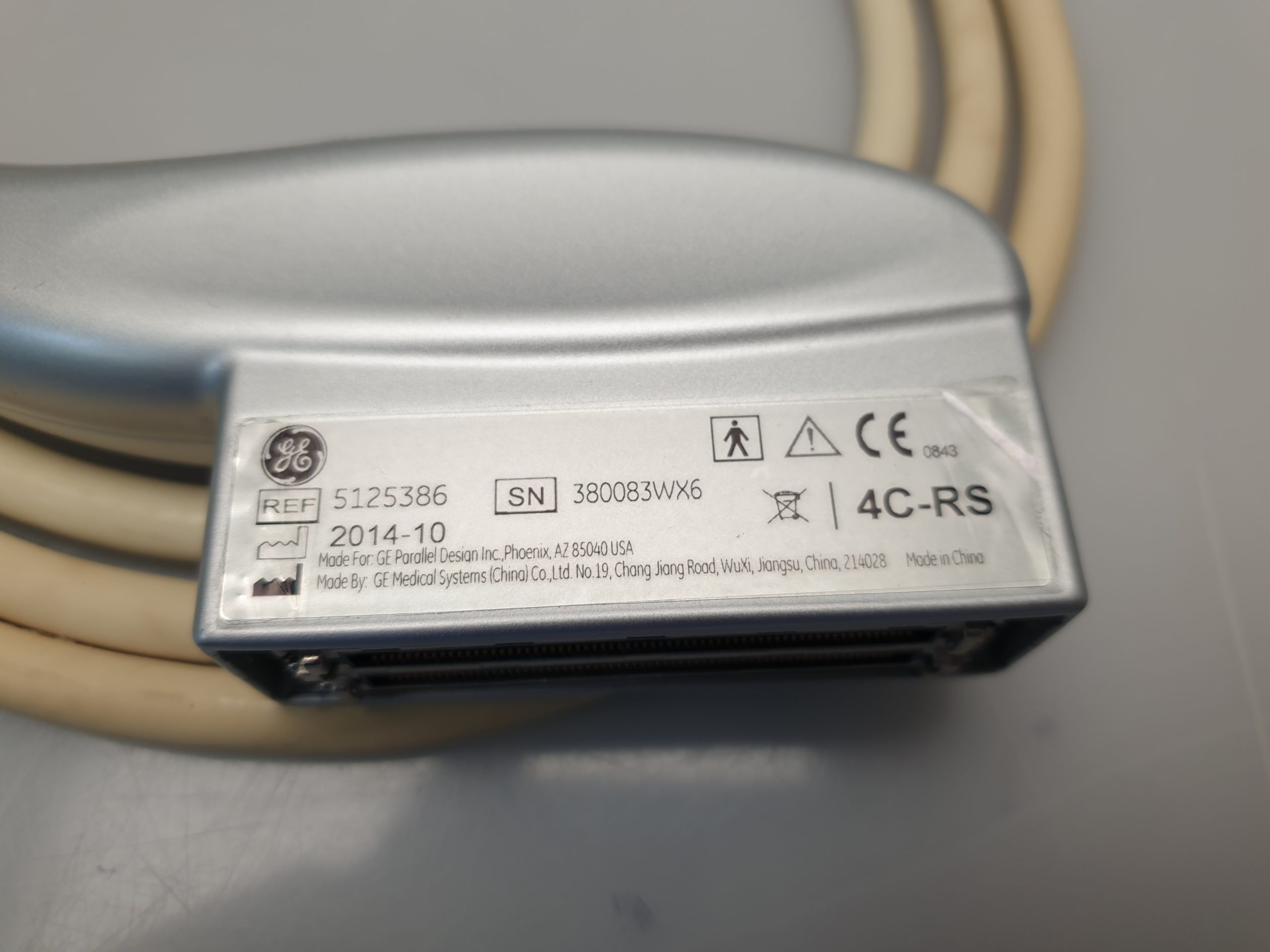 GE 4C-RS Konvex Sonde – Bild 11