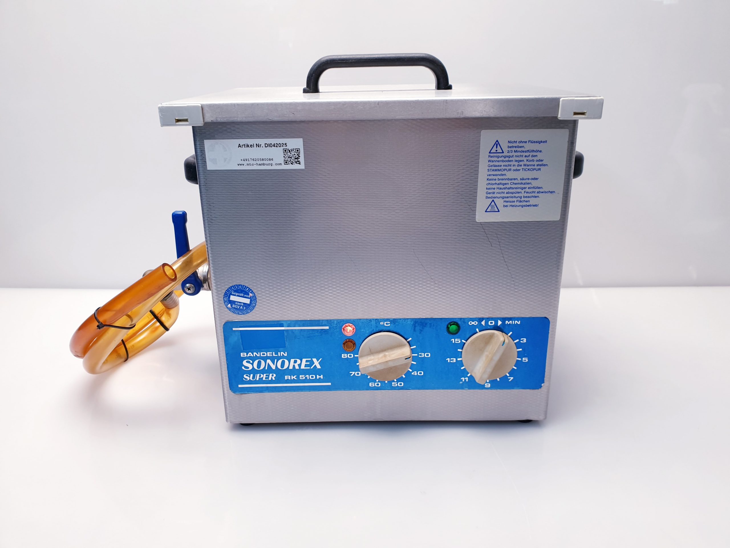 Bandelin SONOREX SUPER RK 510 H - RK510H Ultraschallreiniger – Bild 4