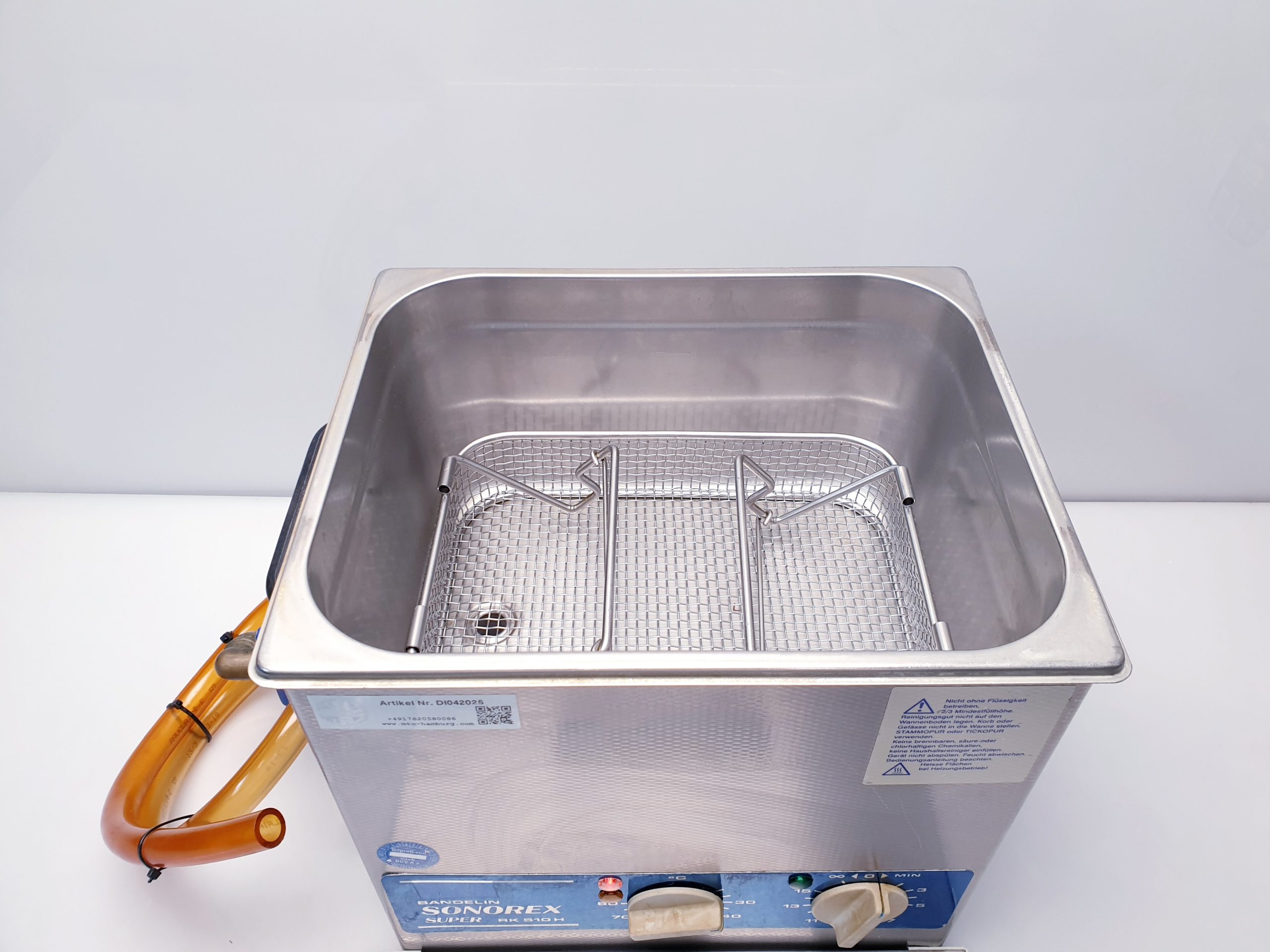 Bandelin SONOREX SUPER RK 510 H - RK510H Ultraschallreiniger – Bild 7