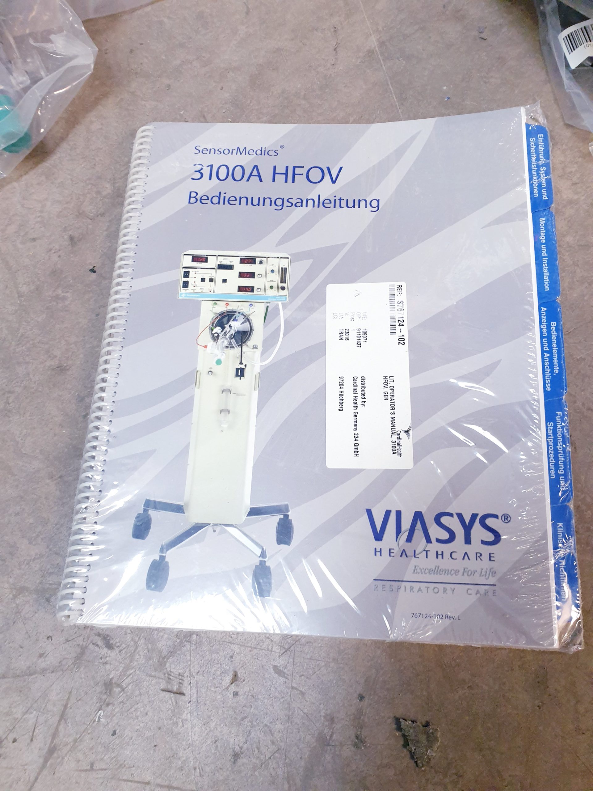 VIASYS Carefusion SensorMedics 3100A 3100 A Ventilator mit Zubehör – Bild 7