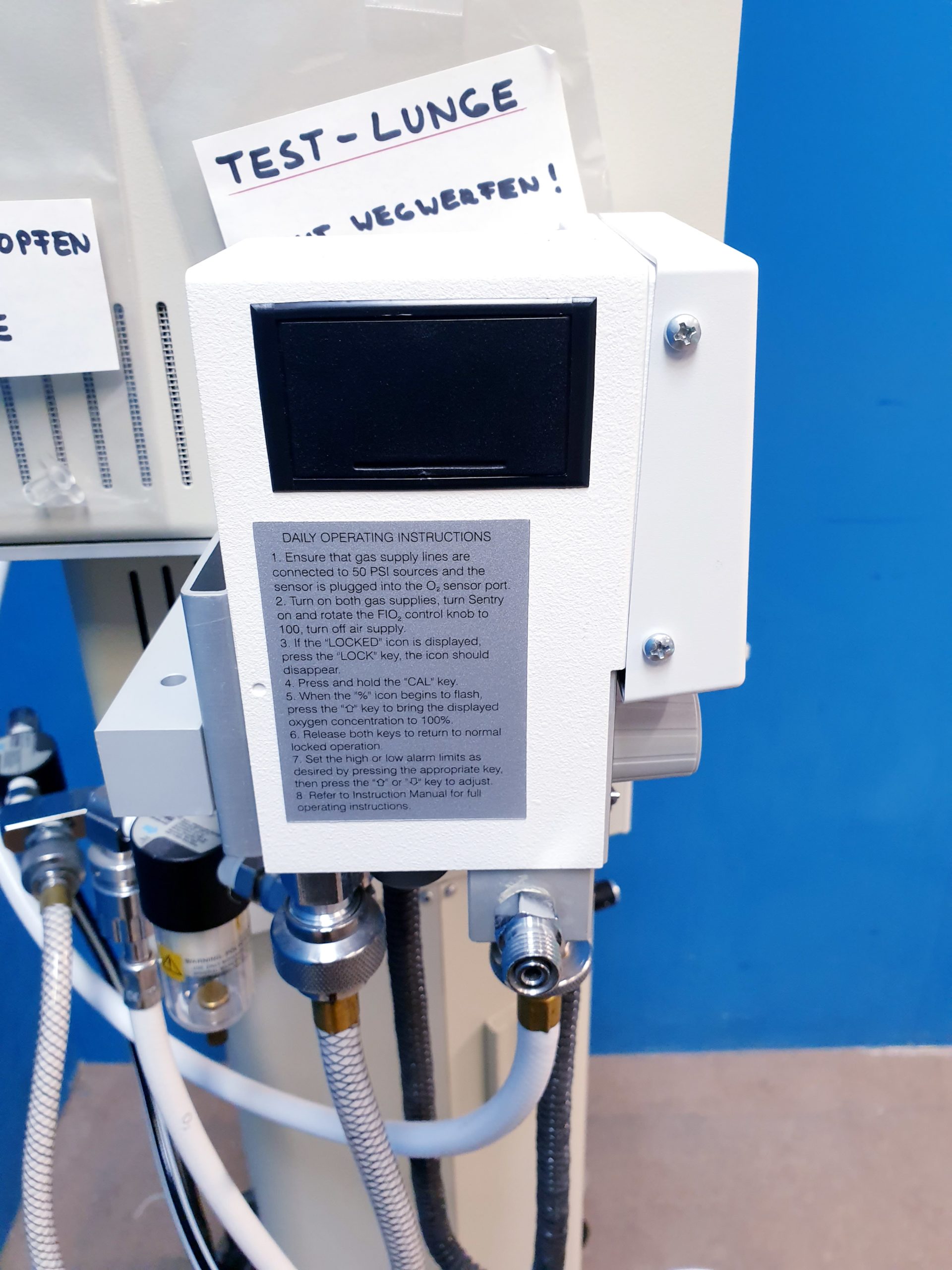 VIASYS Carefusion SensorMedics 3100A 3100 A Ventilator mit Zubehör – Bild 16